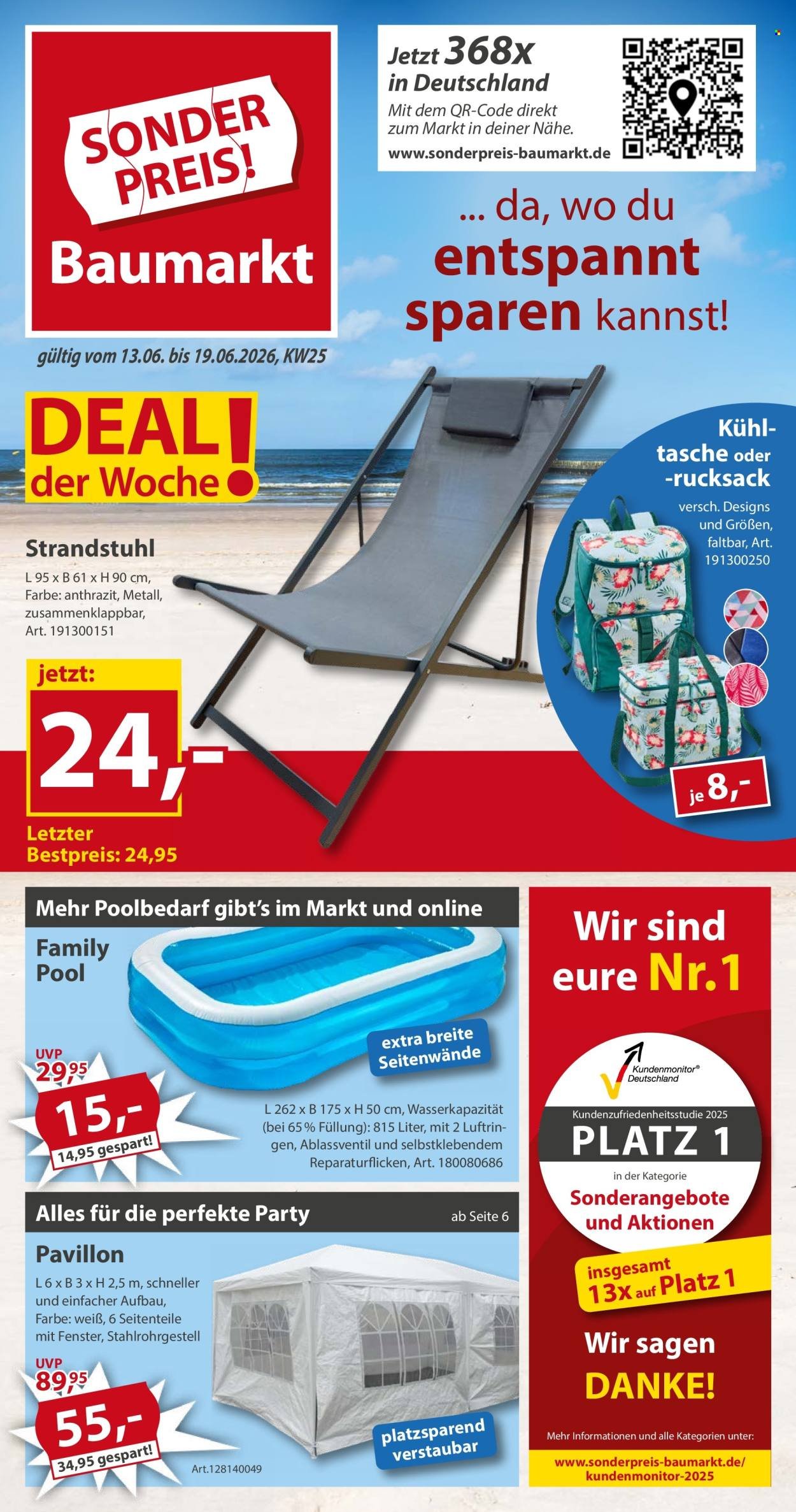 SONDERPREIS-BAUMARKT Prospekt - Ab Samstag 13.06.2026