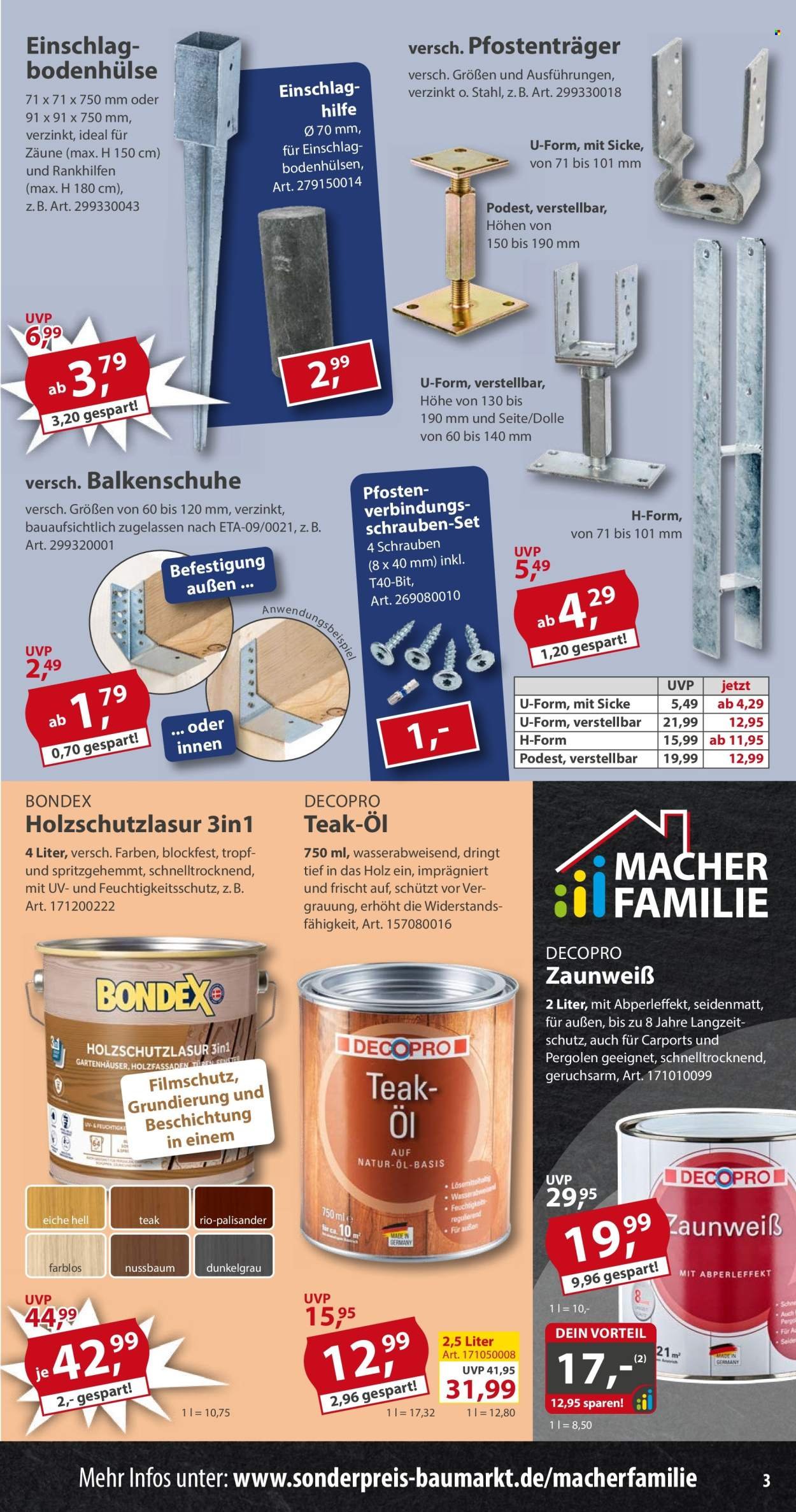 SONDERPREIS-BAUMARKT Prospekt - Ab Samstag 13.06.2026