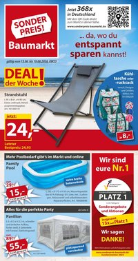 SONDERPREIS-BAUMARKT Prospekt - Ab Samstag 13.06.2026