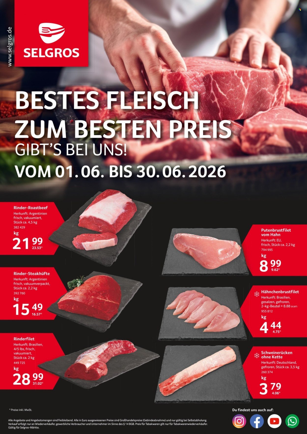SELGROS Prospekt - Fleisch