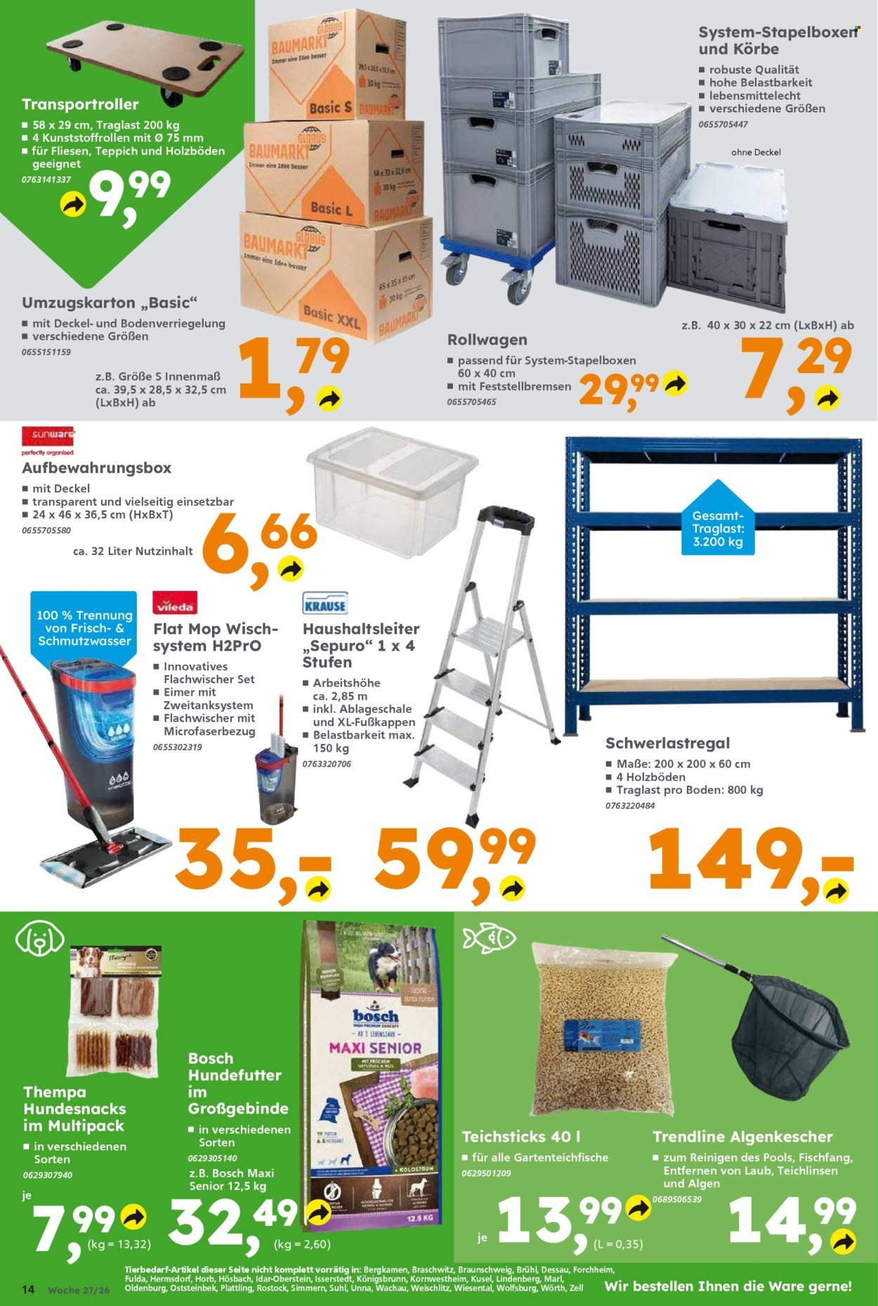 GLOBUS BAUMARKT Prospekt - Ab Montag 29.06.2026