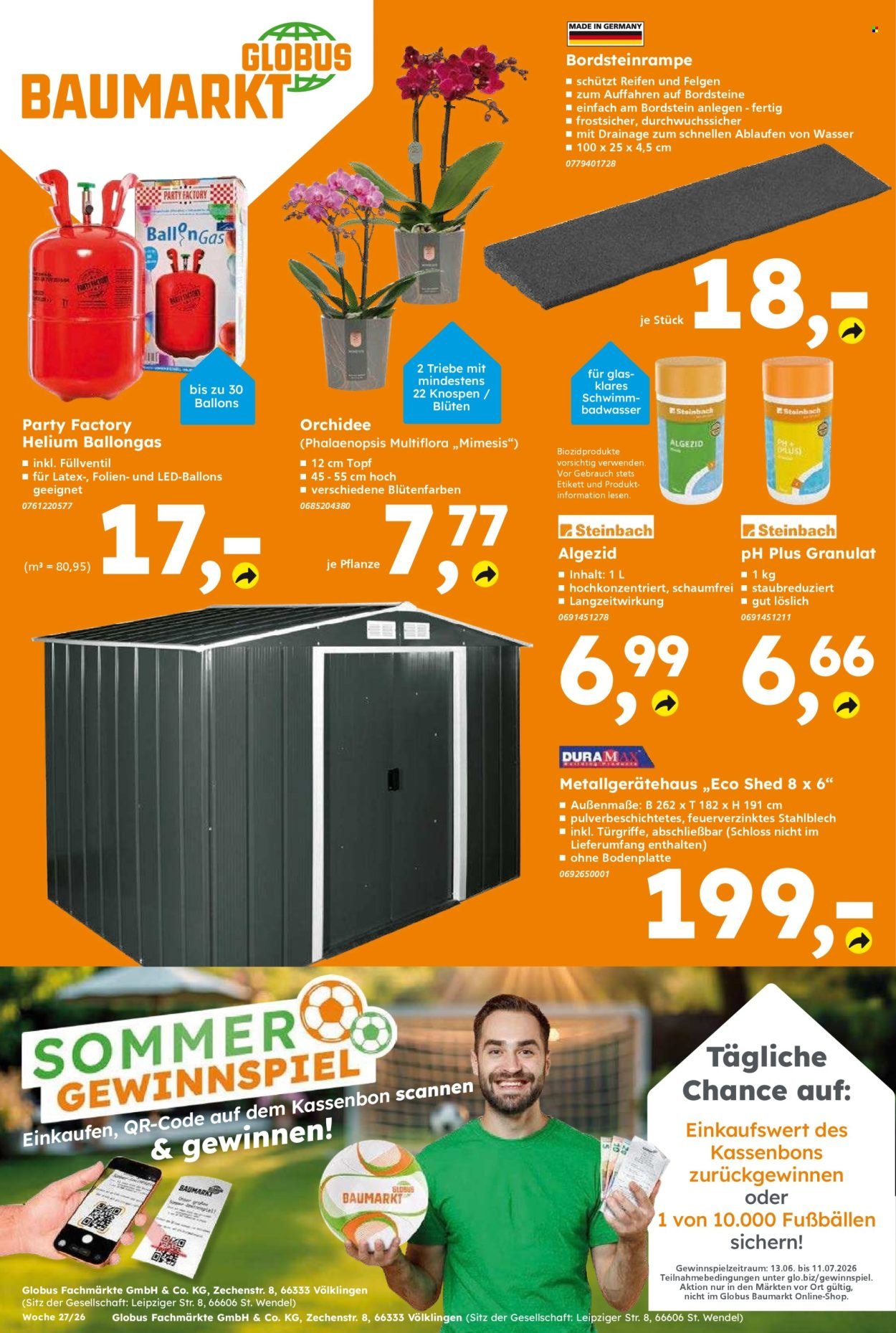 GLOBUS BAUMARKT Prospekt - Ab Montag 29.06.2026