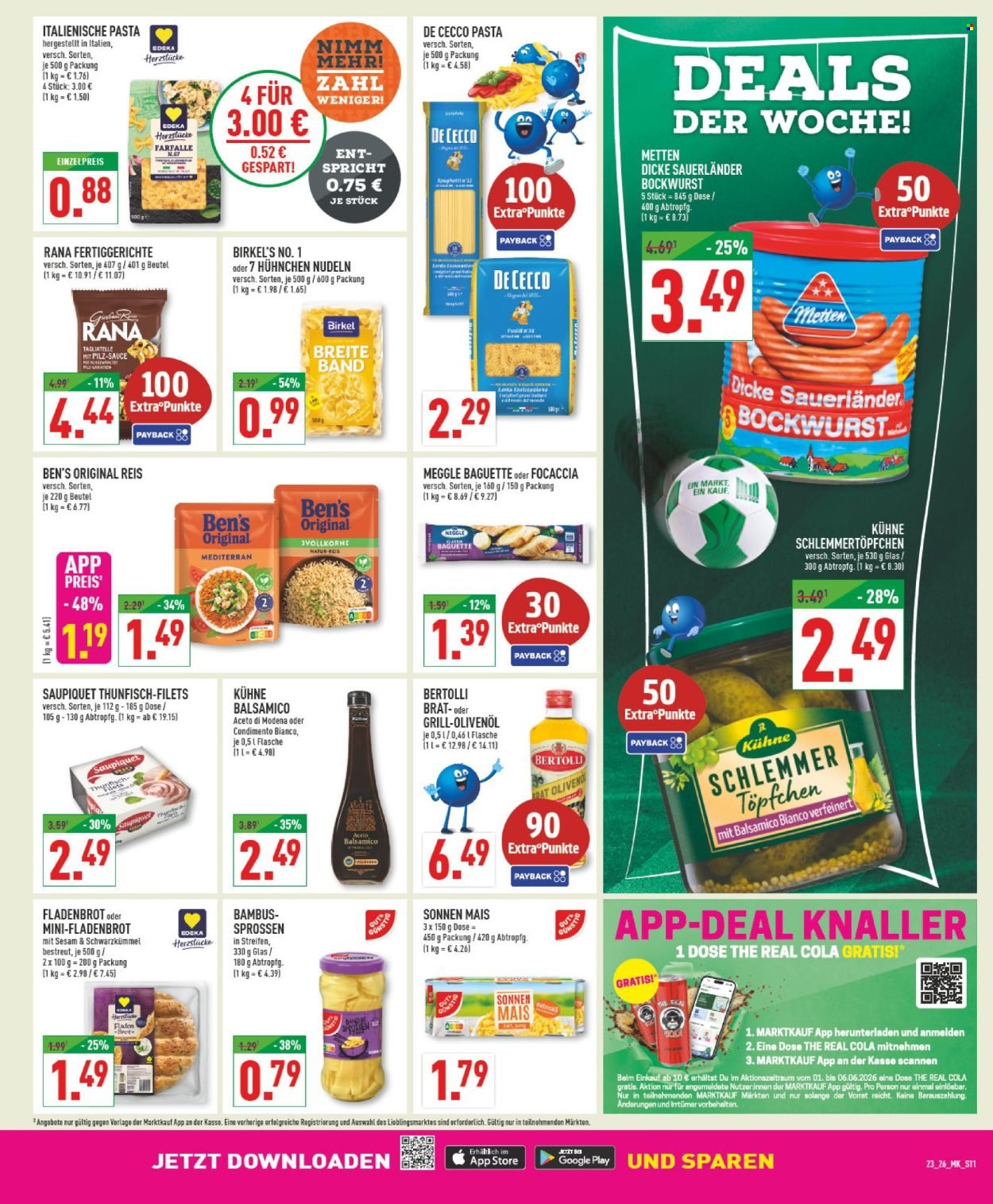 MARKTKAUF Prospekt - Ab Montag 1.06.2026