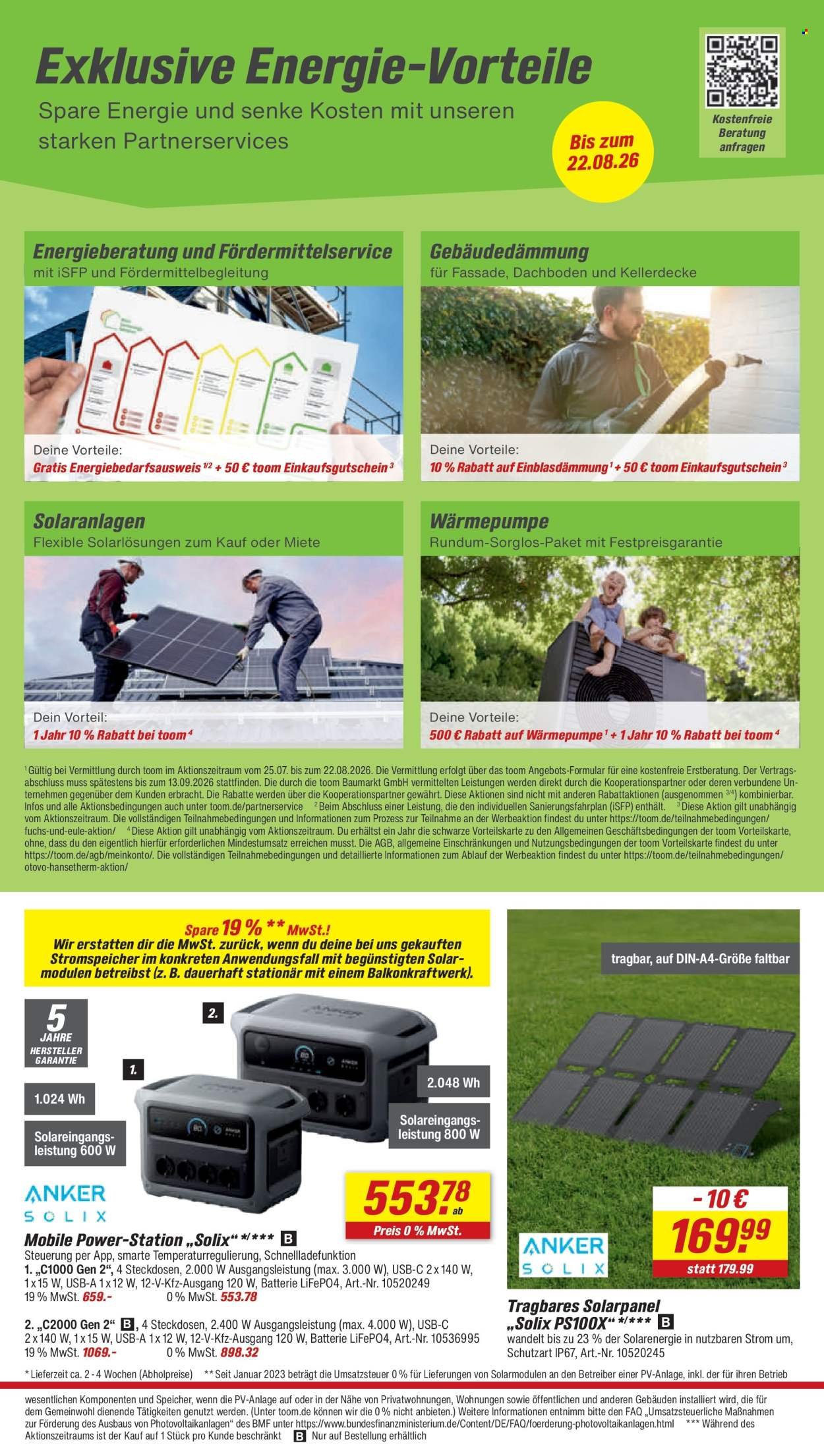 TOOM BAUMARKT Prospekt - Ab Samstag 8.08.2026