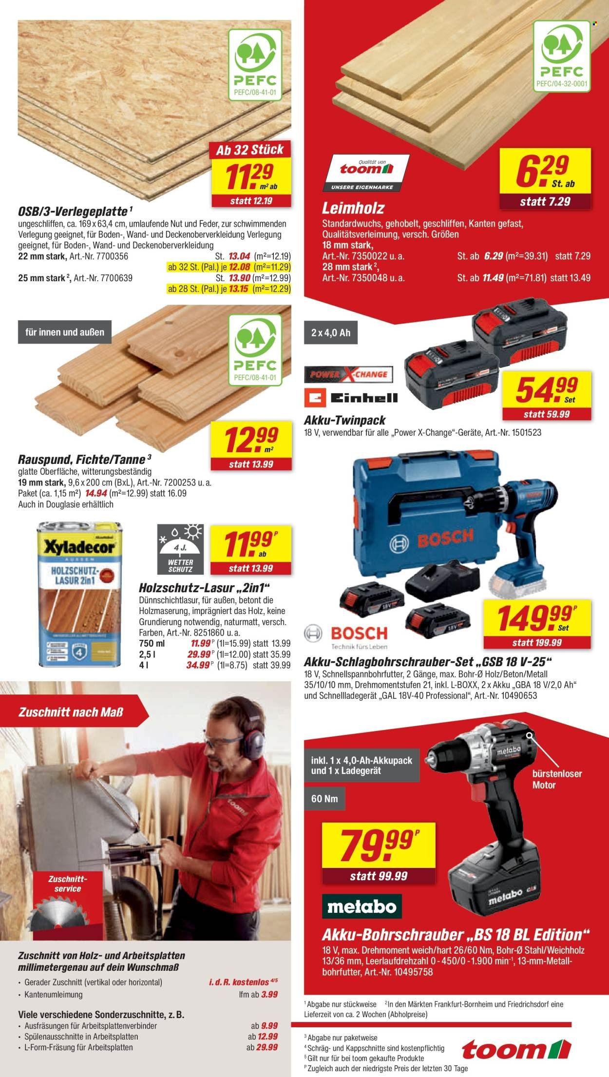 TOOM BAUMARKT Prospekt - Ab Samstag 8.08.2026