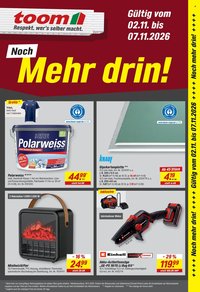 TOOM BAUMARKT Prospekt - Ab Montag 2.11.2026