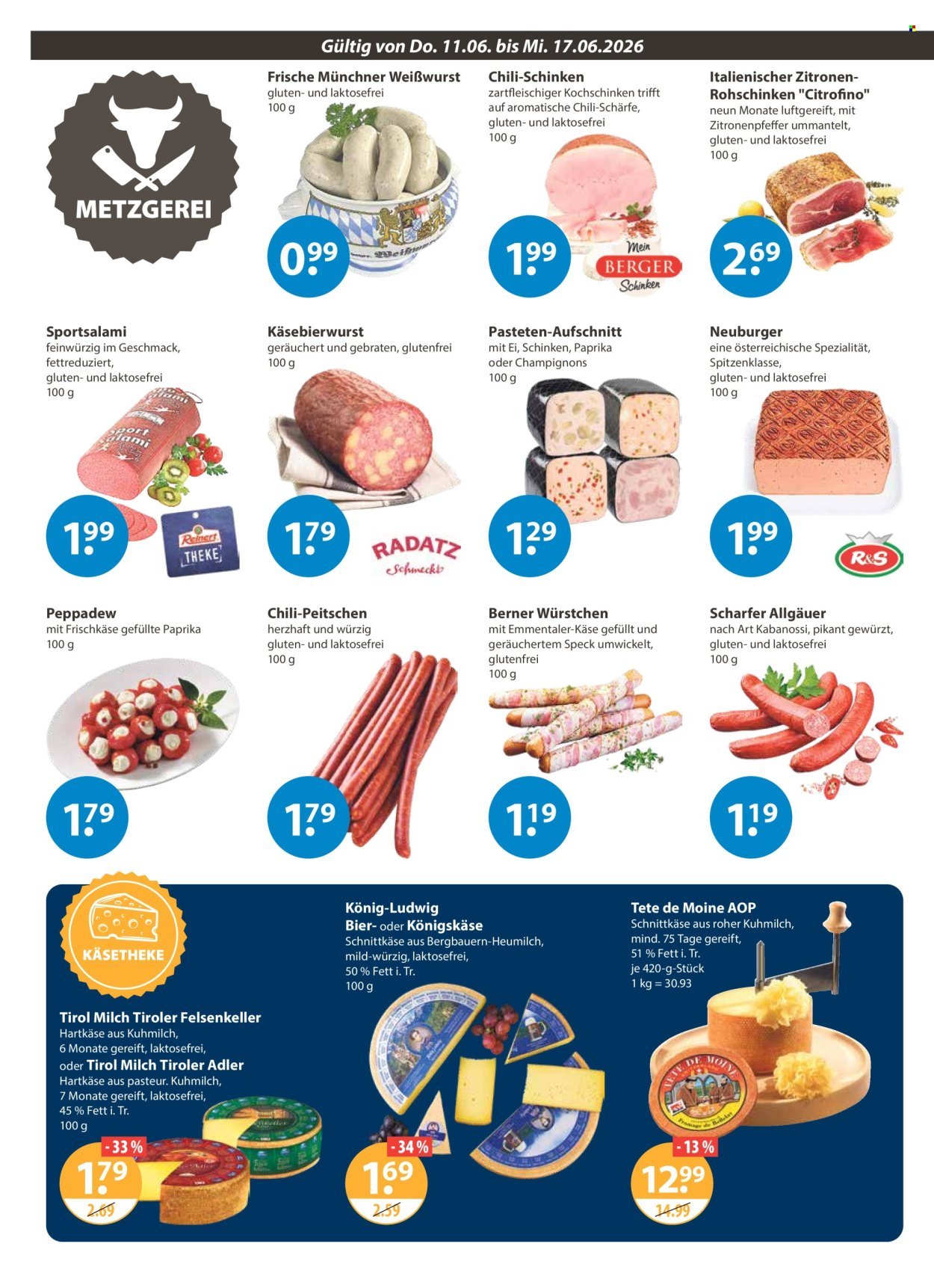V-MARKT Prospekt - Ab Donnerstag 11.06.2026