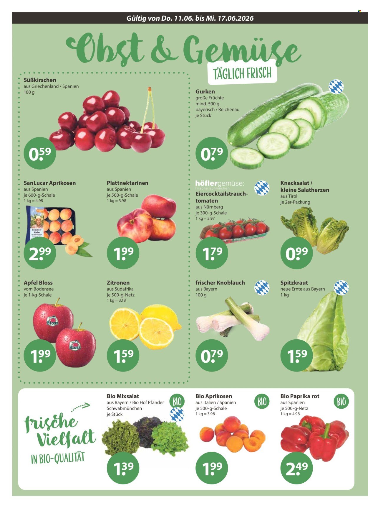 V-MARKT Prospekt - Ab Donnerstag 11.06.2026
