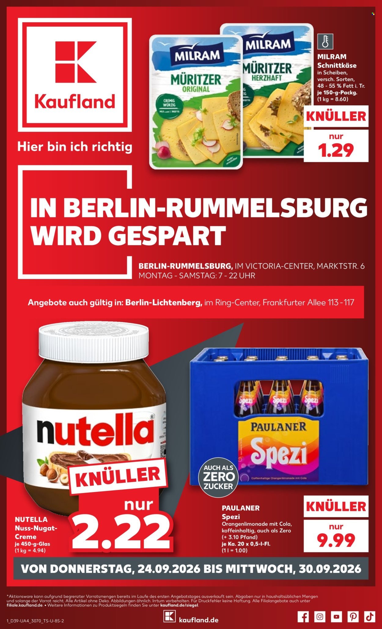 KAUFLAND Prospekt - Ab Donnerstag 24.09.2026