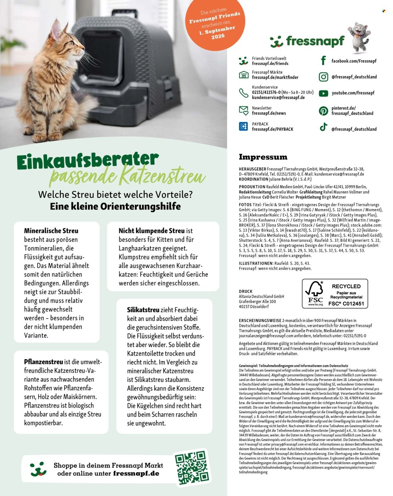 FRESSNAPF Prospekt - Ab Mittwoch 1.07.2026