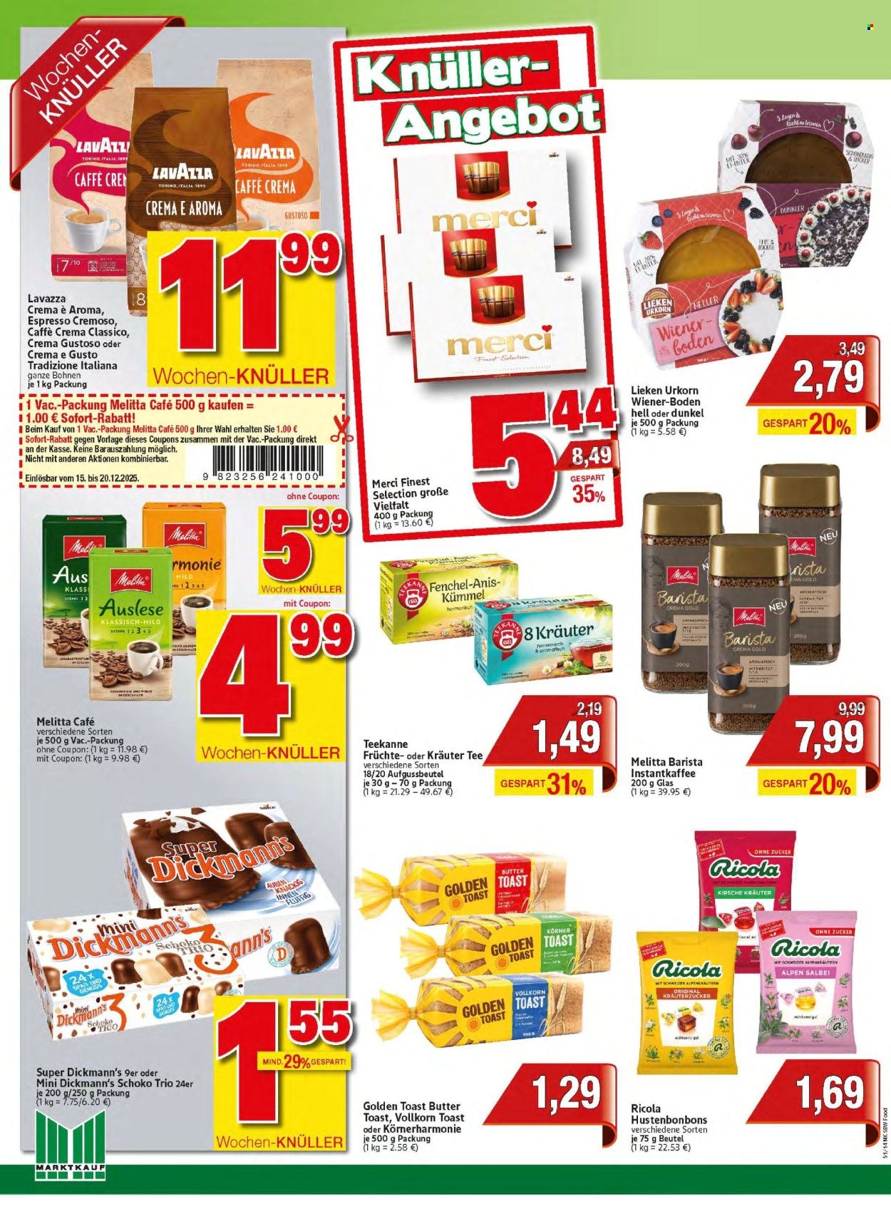 MARKTKAUF Prospekt - Ab Montag 15.12.2025 (2025-12-15 - 2025-12-20)