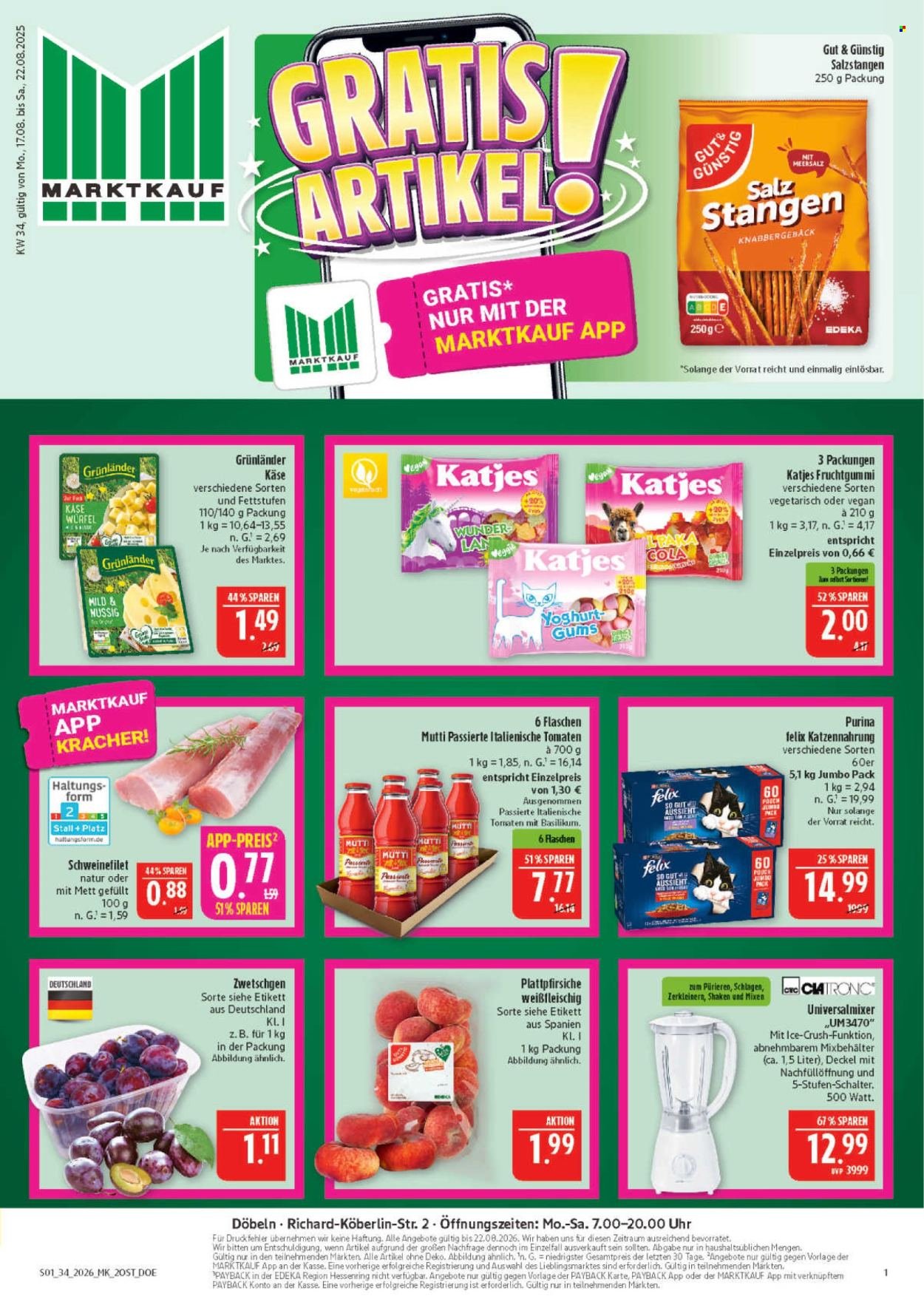 MARKTKAUF Prospekt - Ab Montag 17.08.2026