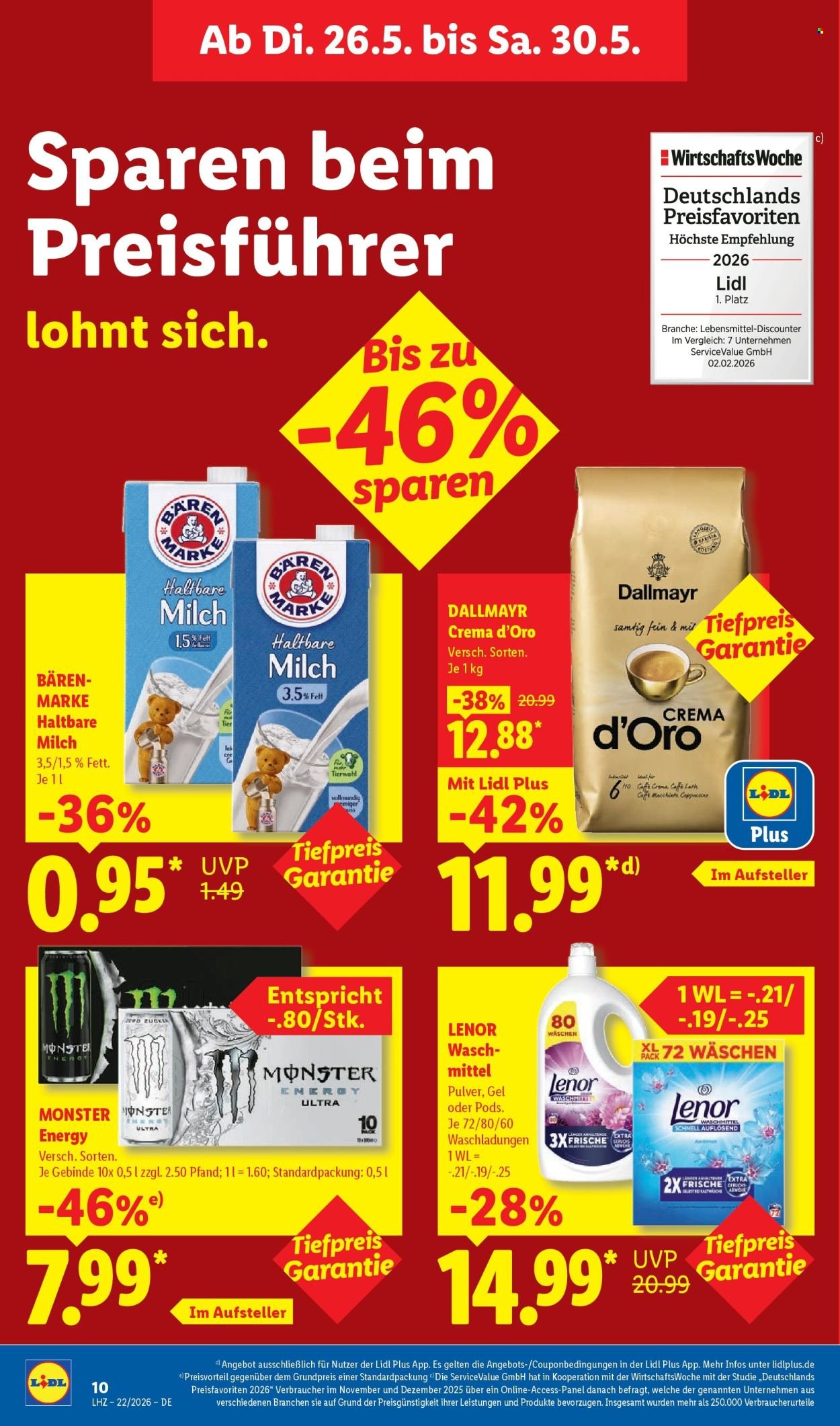 LIDL Prospekt - Ab Dienstag 26.05.2026 (2026-05-26 - 2026-05-30)