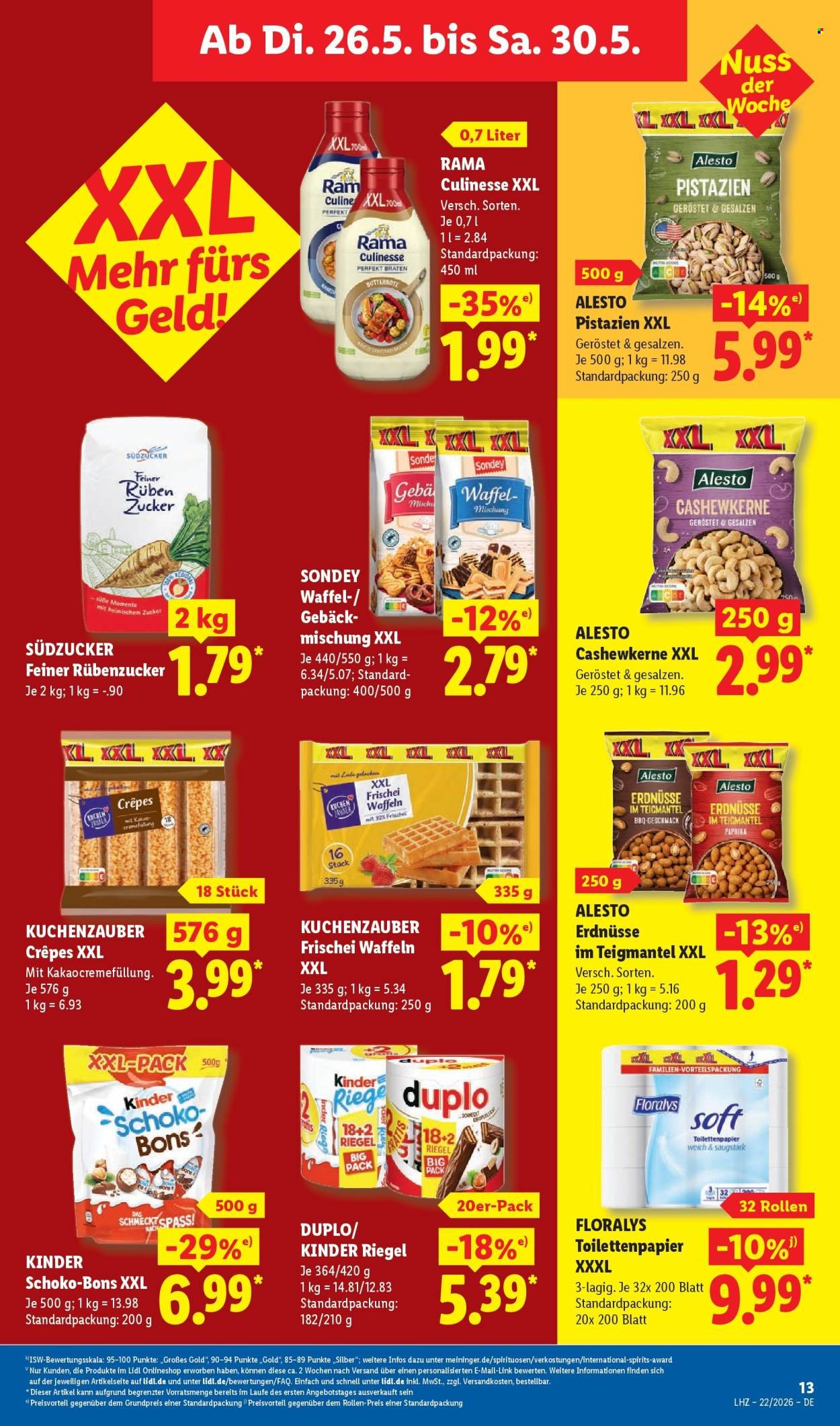 LIDL Prospekt - Ab Dienstag 26.05.2026 (2026-05-26 - 2026-05-30)