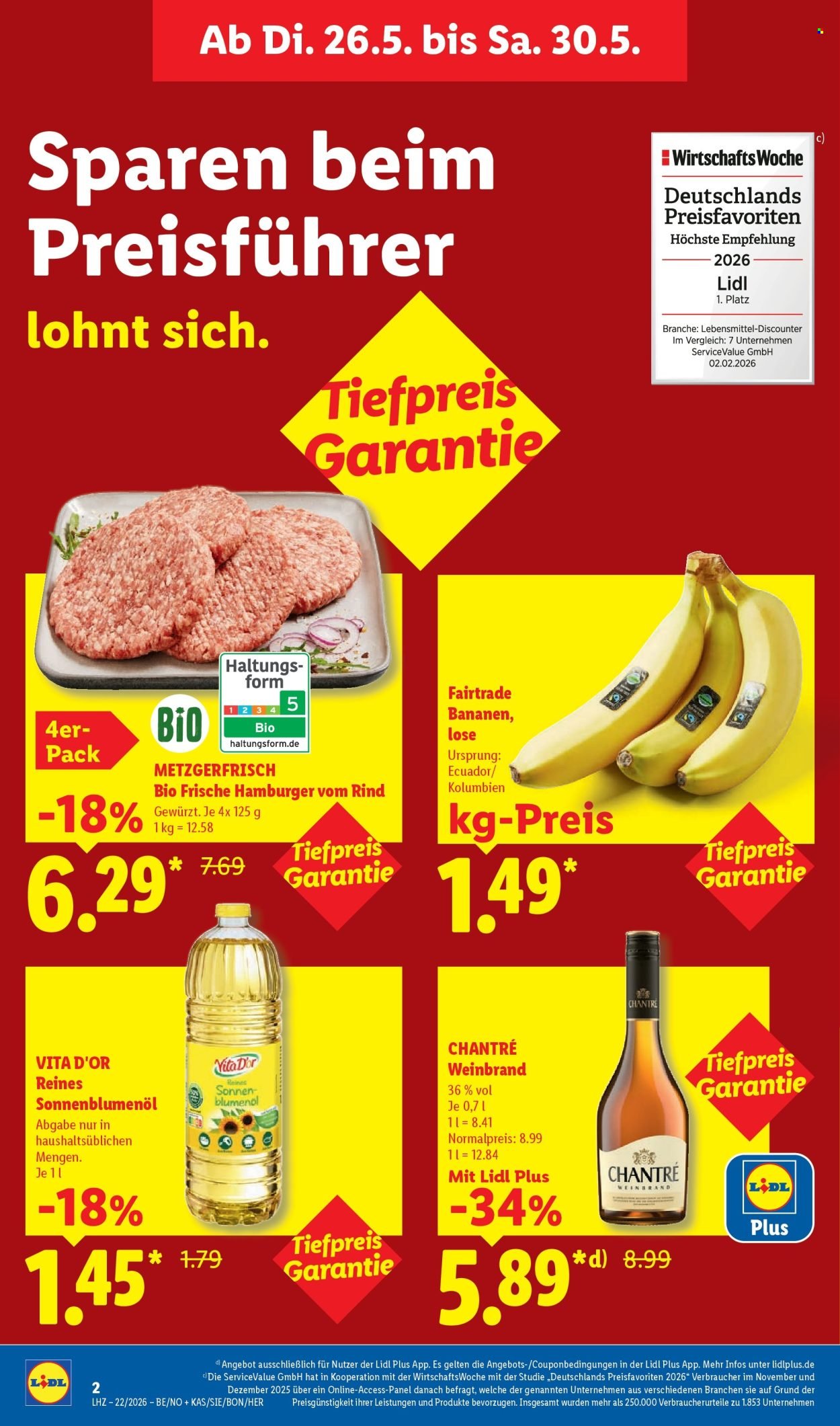LIDL Prospekt - Ab Dienstag 26.05.2026 (2026-05-26 - 2026-05-30)