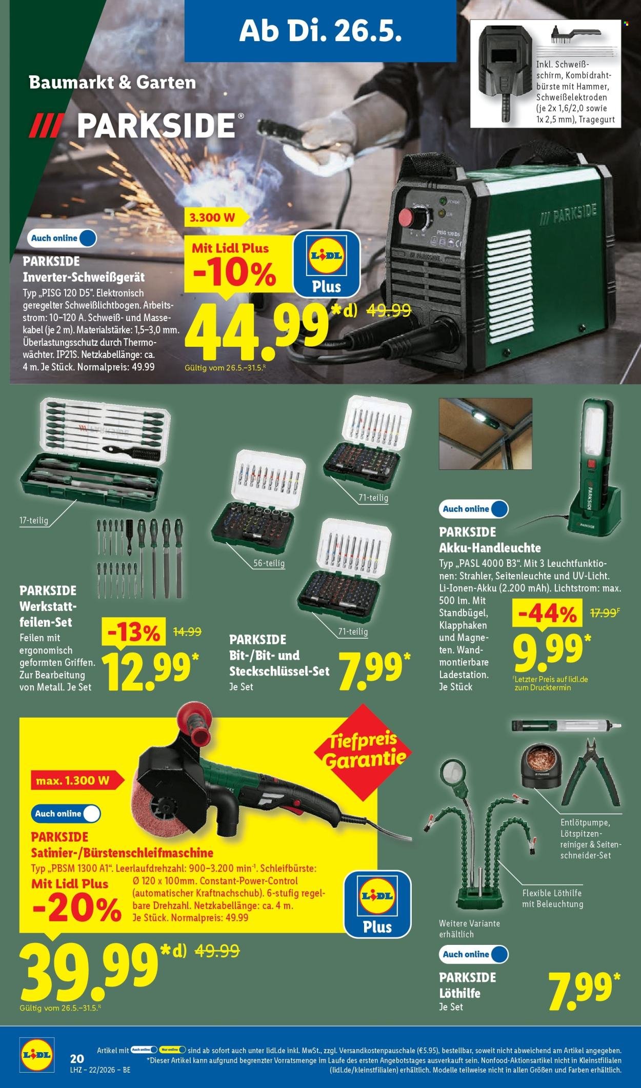 LIDL Prospekt - Ab Dienstag 26.05.2026 (2026-05-26 - 2026-05-30)