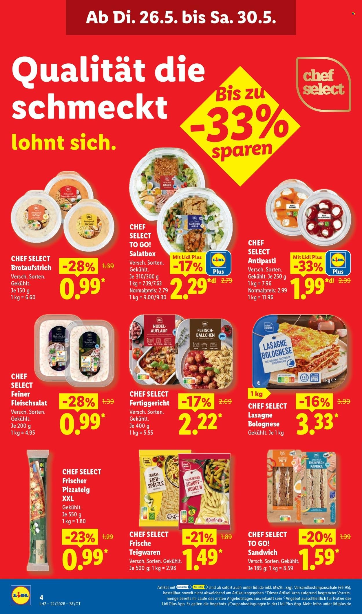 LIDL Prospekt - Ab Dienstag 26.05.2026 (2026-05-26 - 2026-05-30)