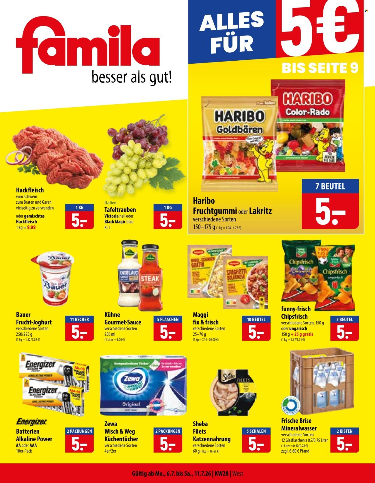 FAMILA Prospekt - Ab Montag 6.07.2026