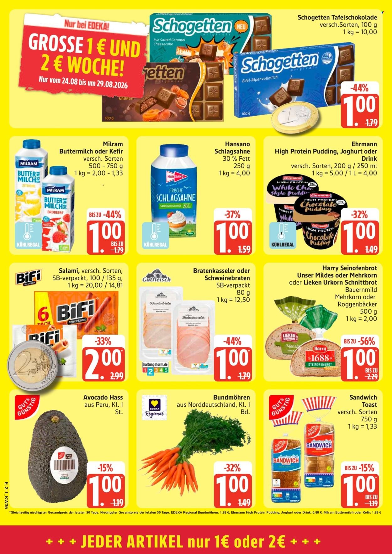 EDEKA Prospekt - Ab Montag 24.08.2026