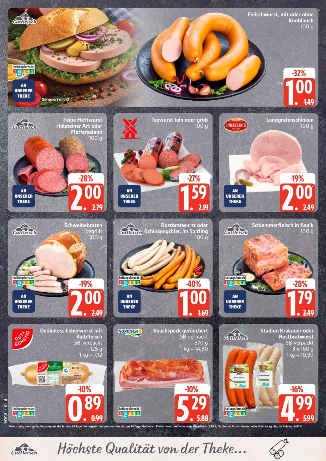 EDEKA Prospekt - Ab Montag 24.08.2026