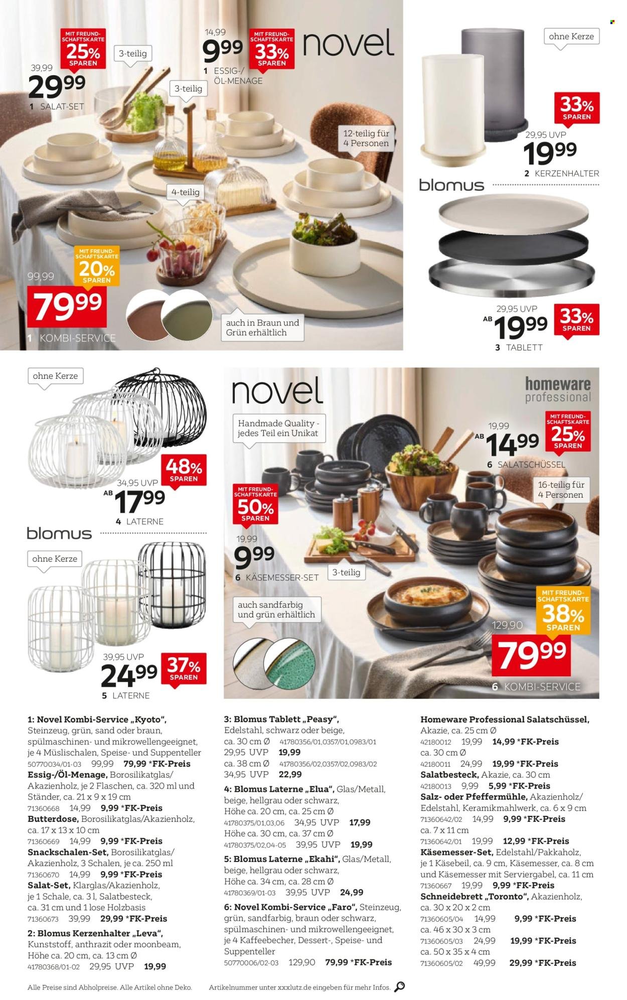 XXXLUTZ Prospekt - Wohnaccessoires & Haushalt