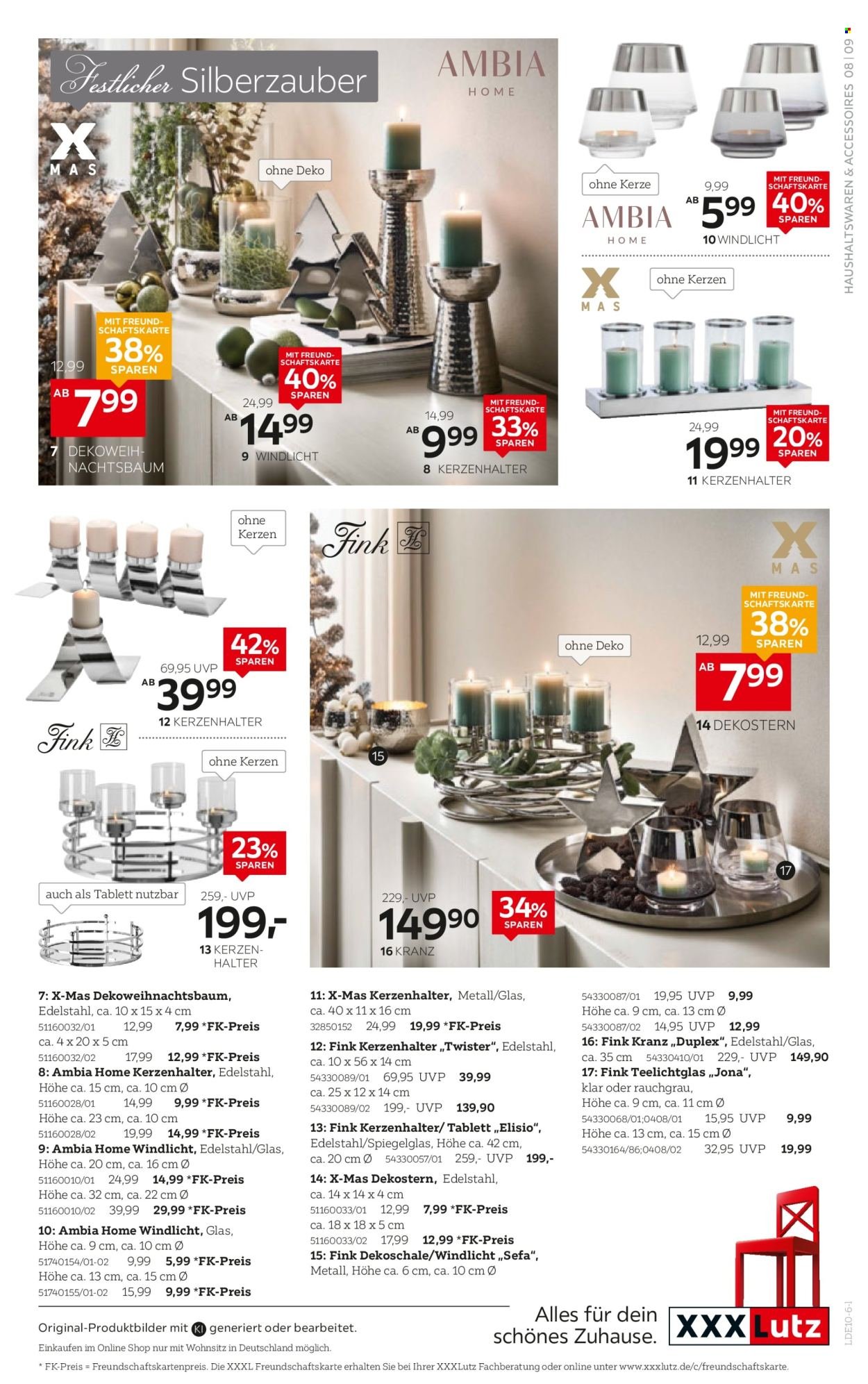 XXXLUTZ Prospekt - Wohnaccessoires & Haushalt