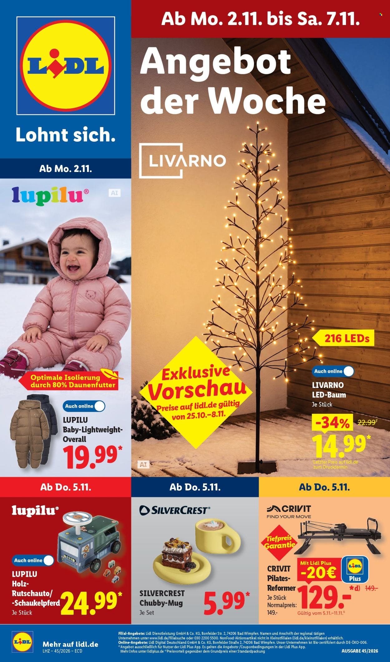 LIDL Prospekt - Ab Montag 2.11.2026
