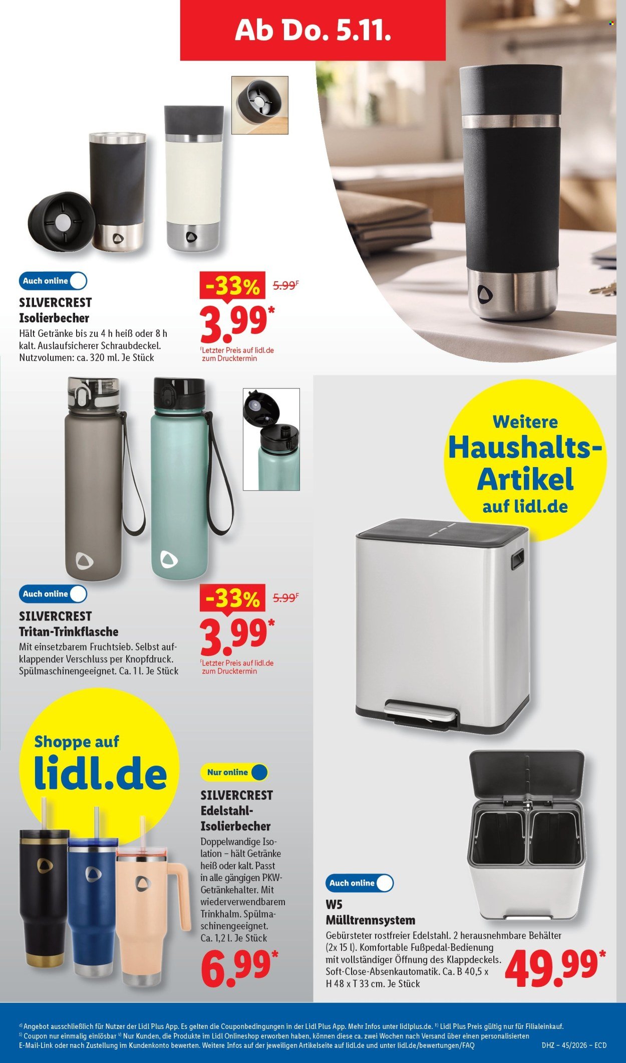 LIDL Prospekt - Ab Montag 2.11.2026