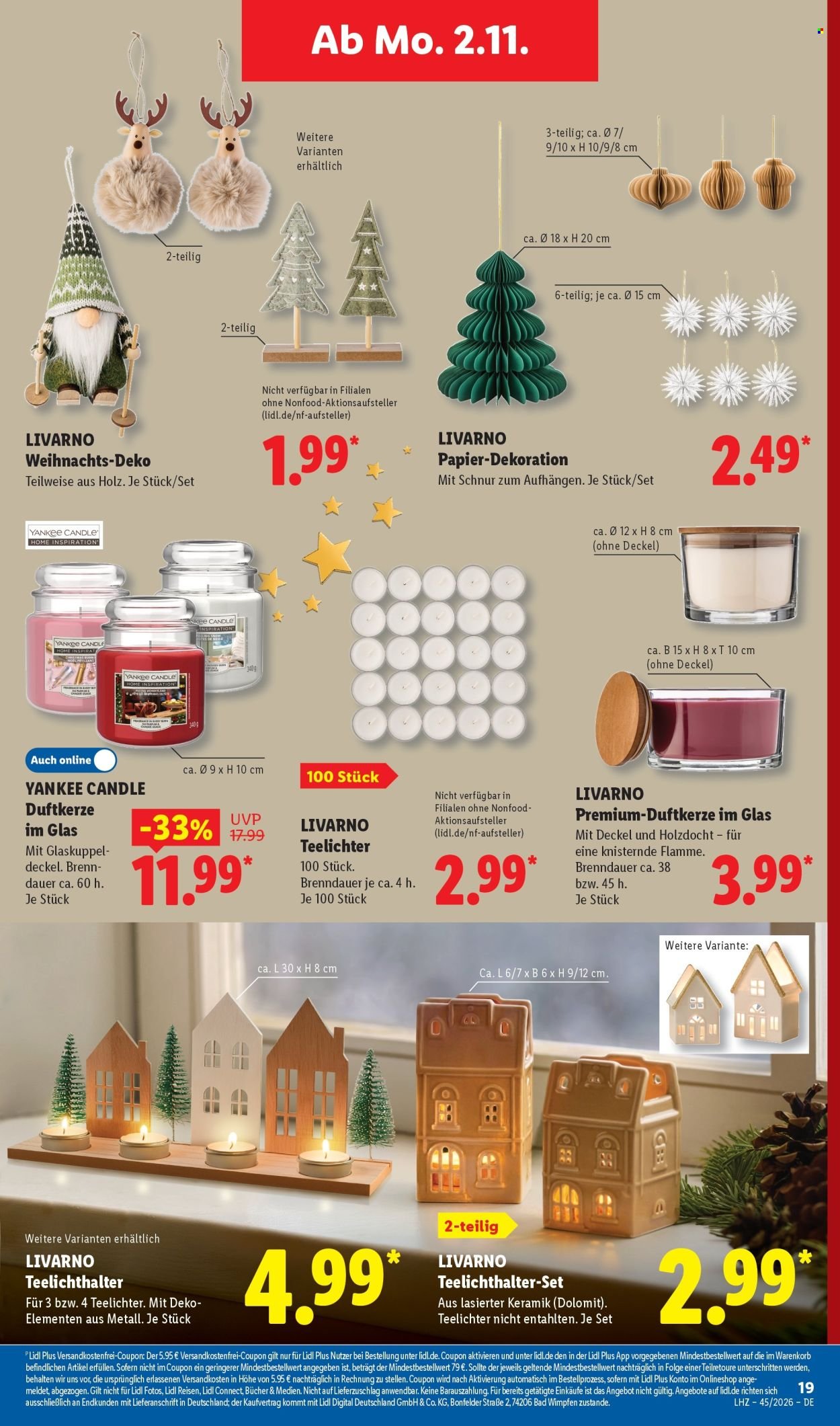 LIDL Prospekt - Ab Montag 2.11.2026