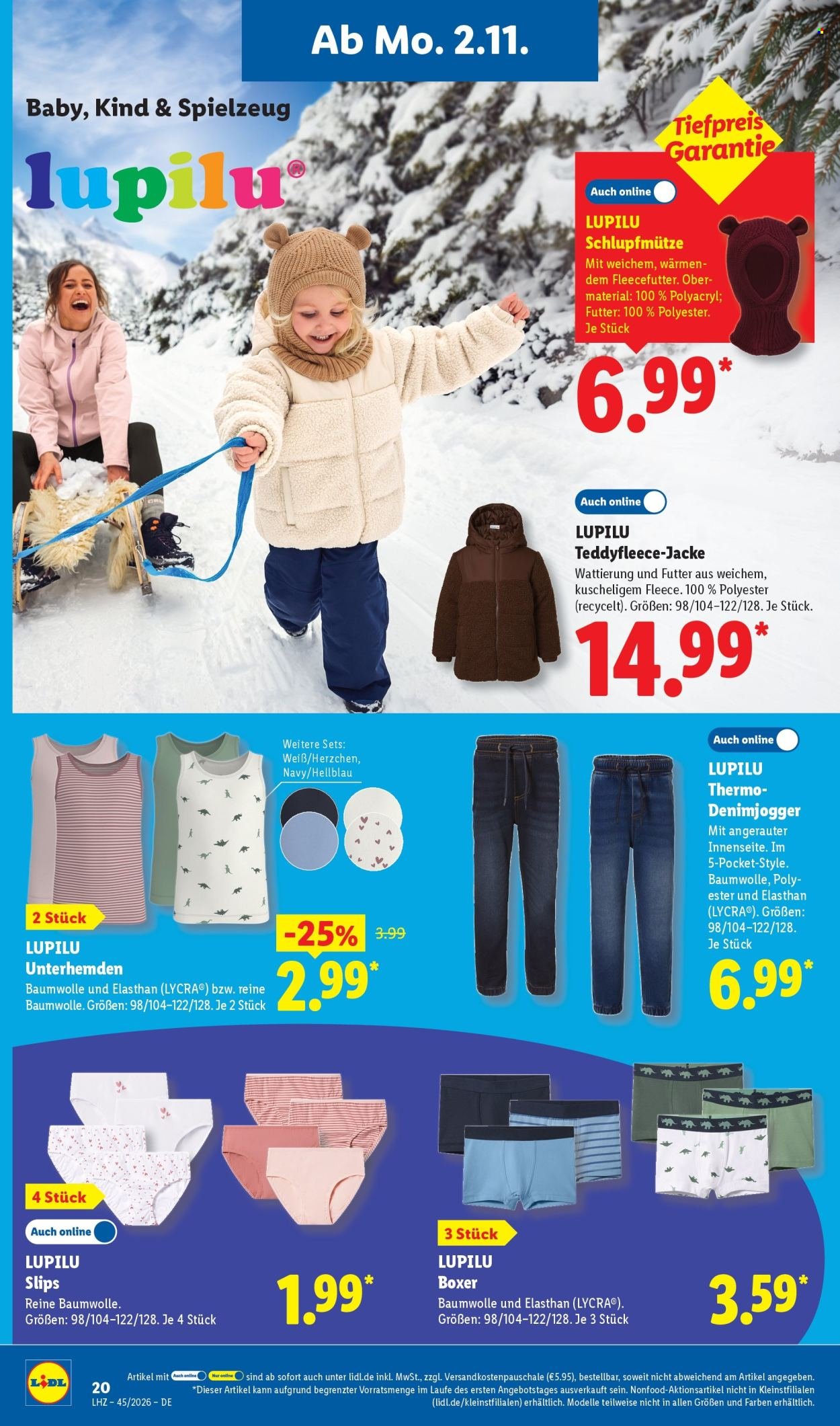 LIDL Prospekt - Ab Montag 2.11.2026
