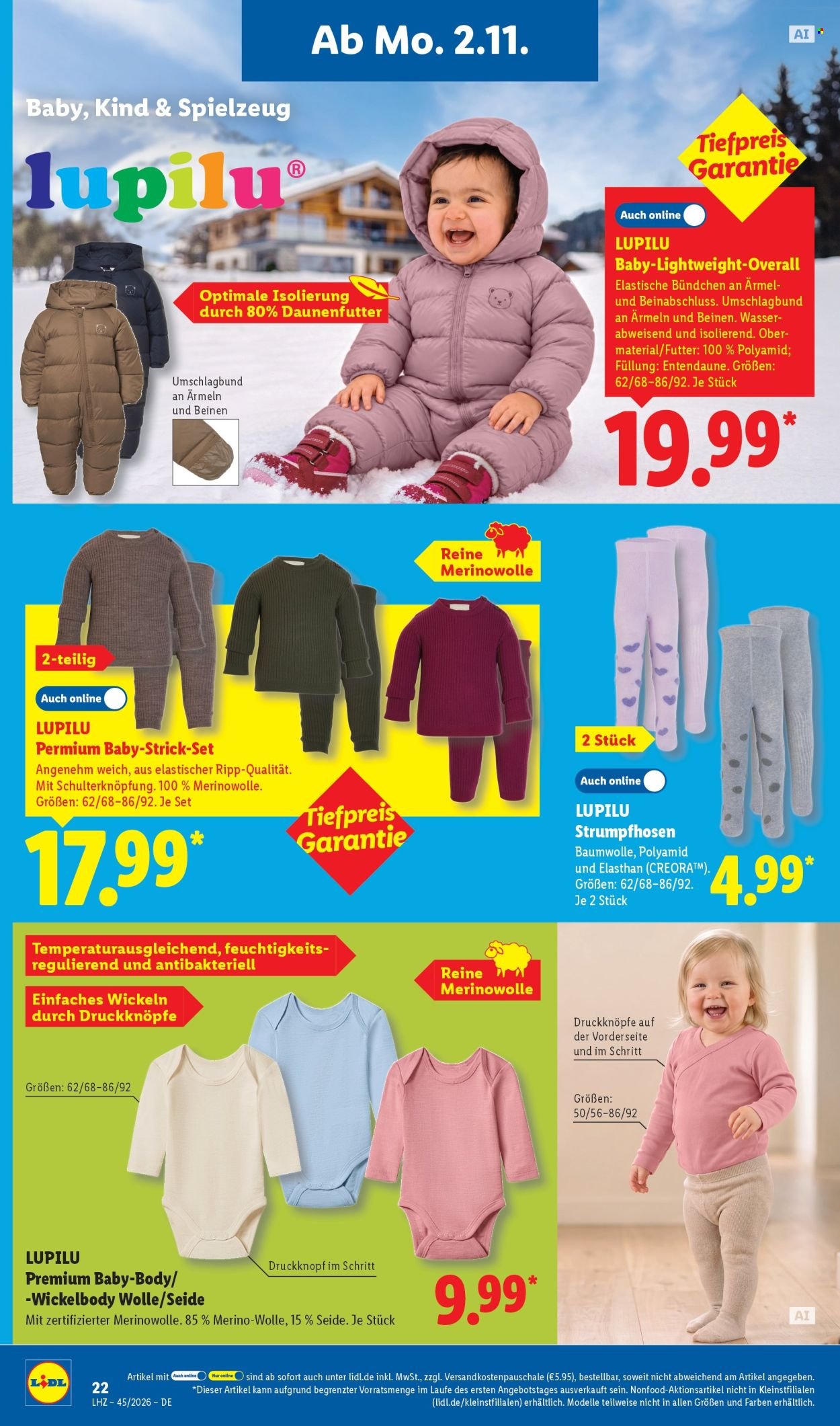 LIDL Prospekt - Ab Montag 2.11.2026