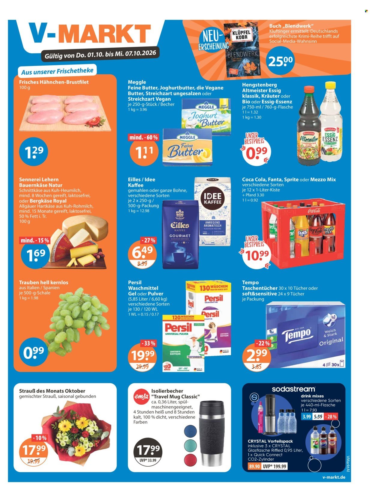 V-MARKT Prospekt - Ab Donnerstag 1.10.2026