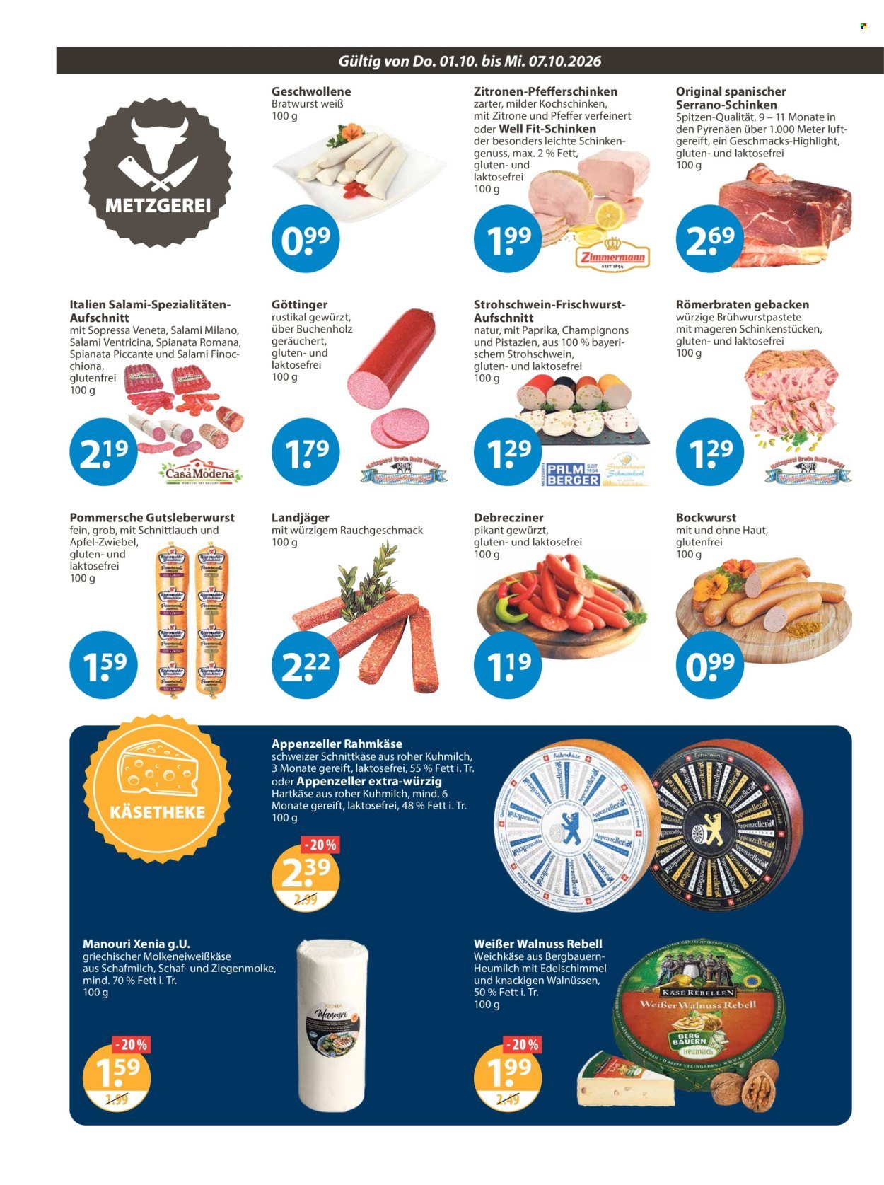 V-MARKT Prospekt - Ab Donnerstag 1.10.2026