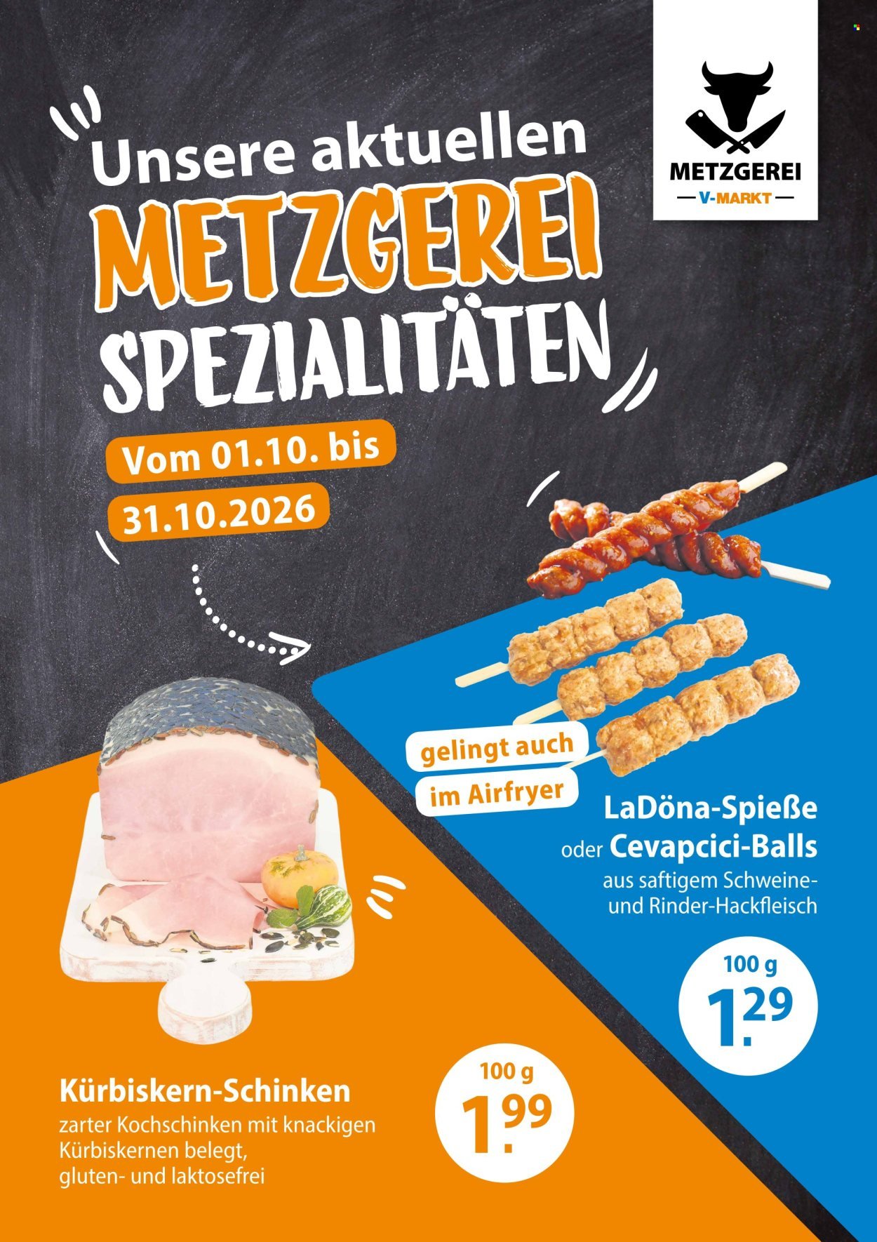 V-MARKT Prospekt - Ab Donnerstag 1.10.2026