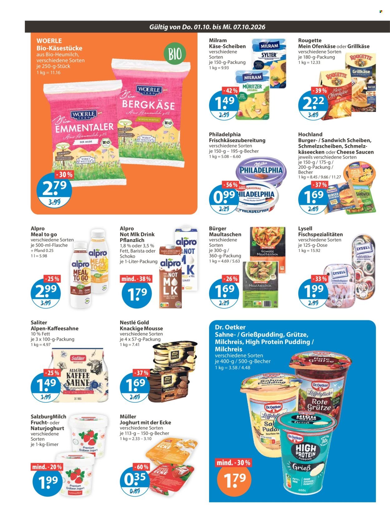 V-MARKT Prospekt - Ab Donnerstag 1.10.2026