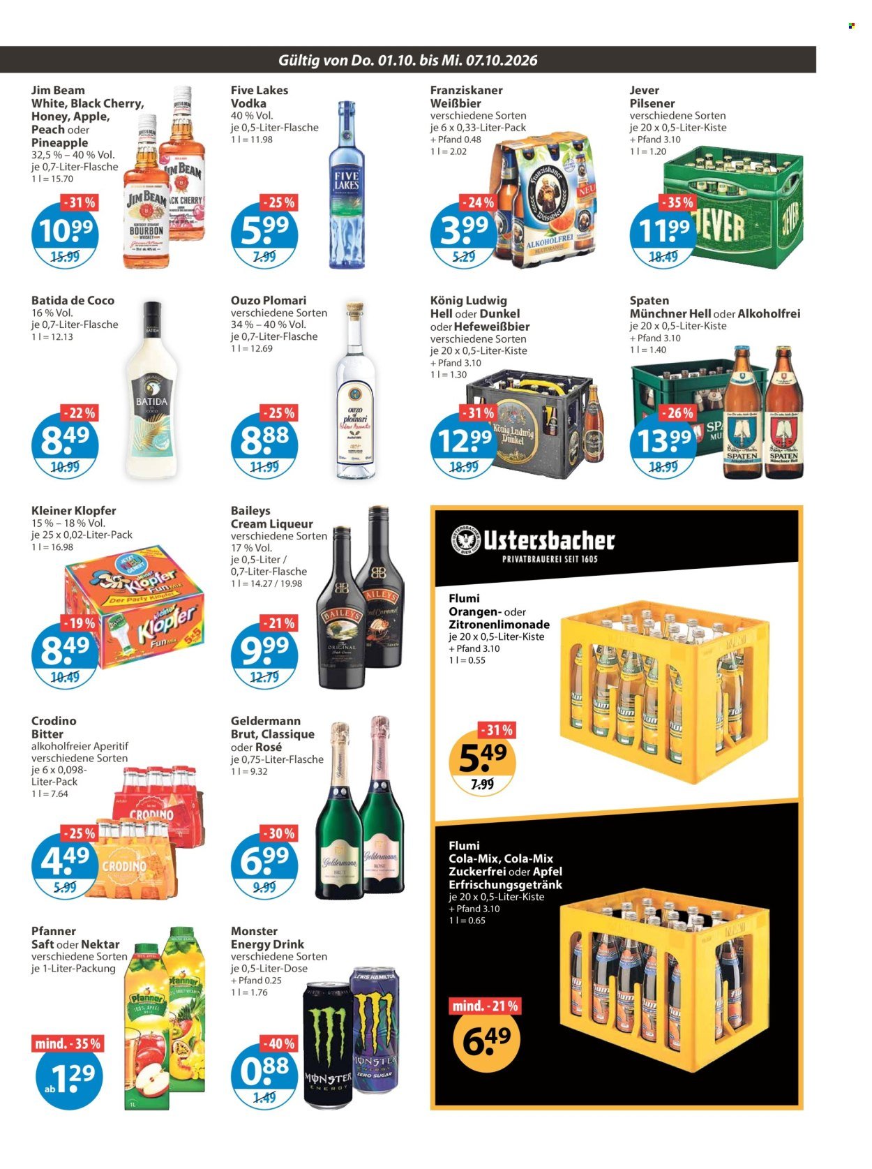 V-MARKT Prospekt - Ab Donnerstag 1.10.2026