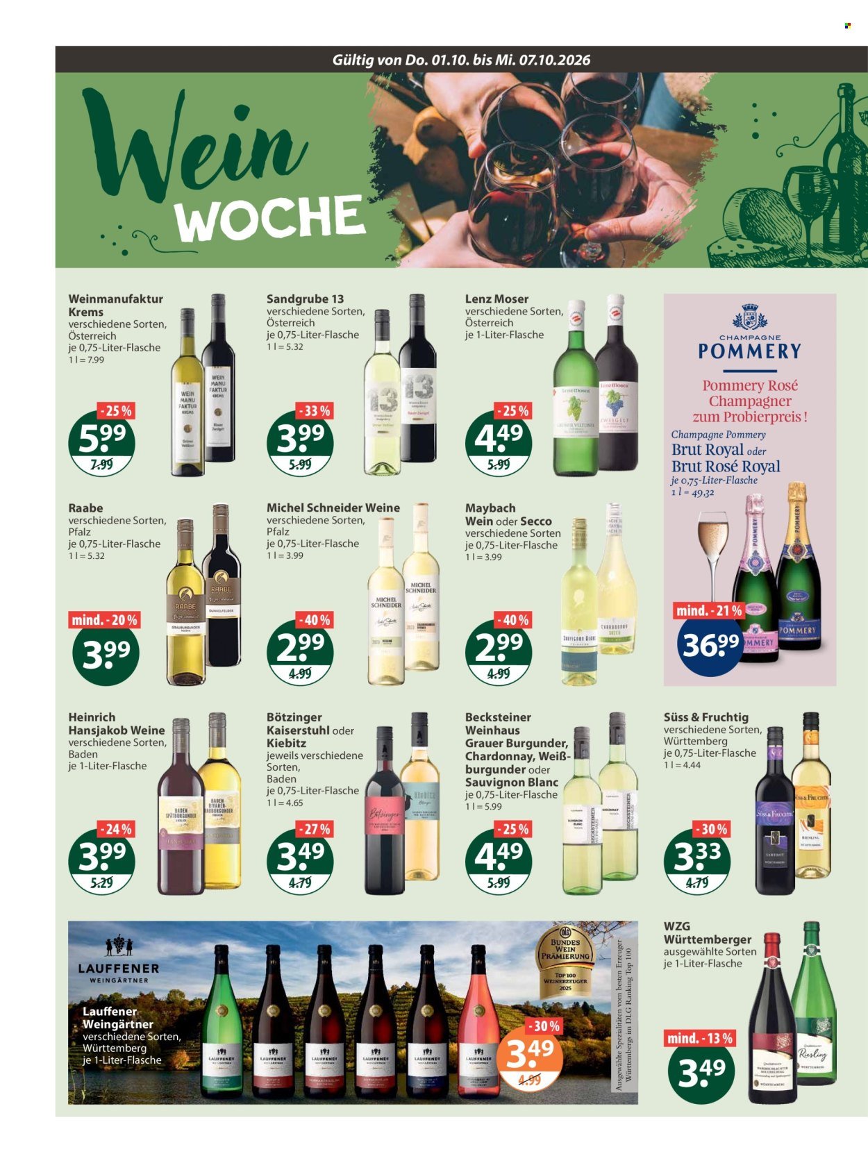 V-MARKT Prospekt - Ab Donnerstag 1.10.2026
