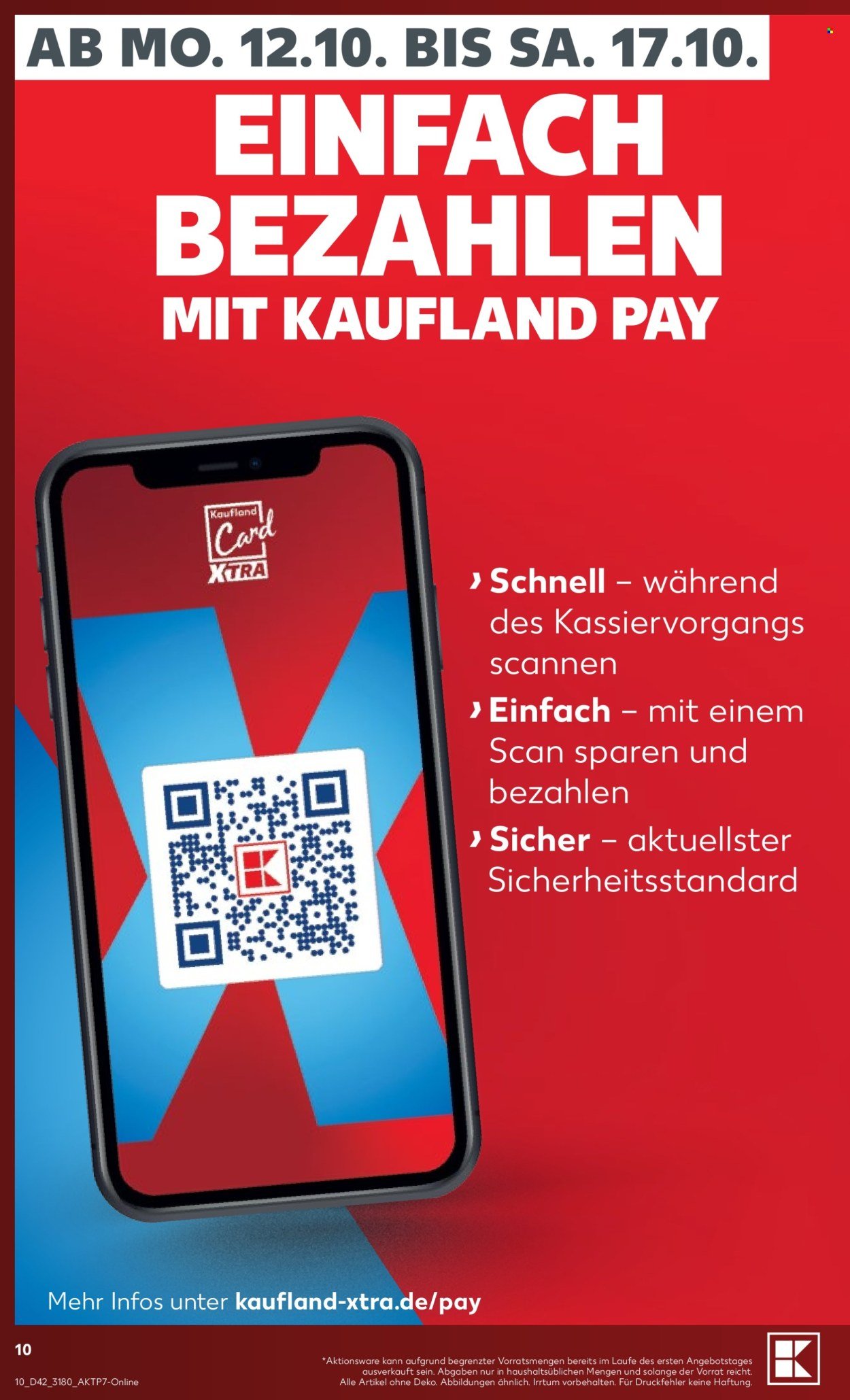 KAUFLAND Prospekt - Ab Montag 12.10.2026
