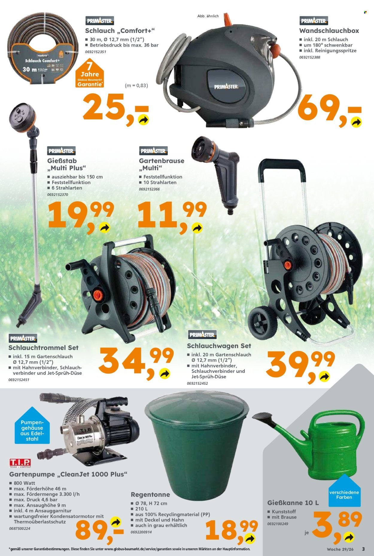 GLOBUS BAUMARKT Prospekt - Ab Montag 13.07.2026