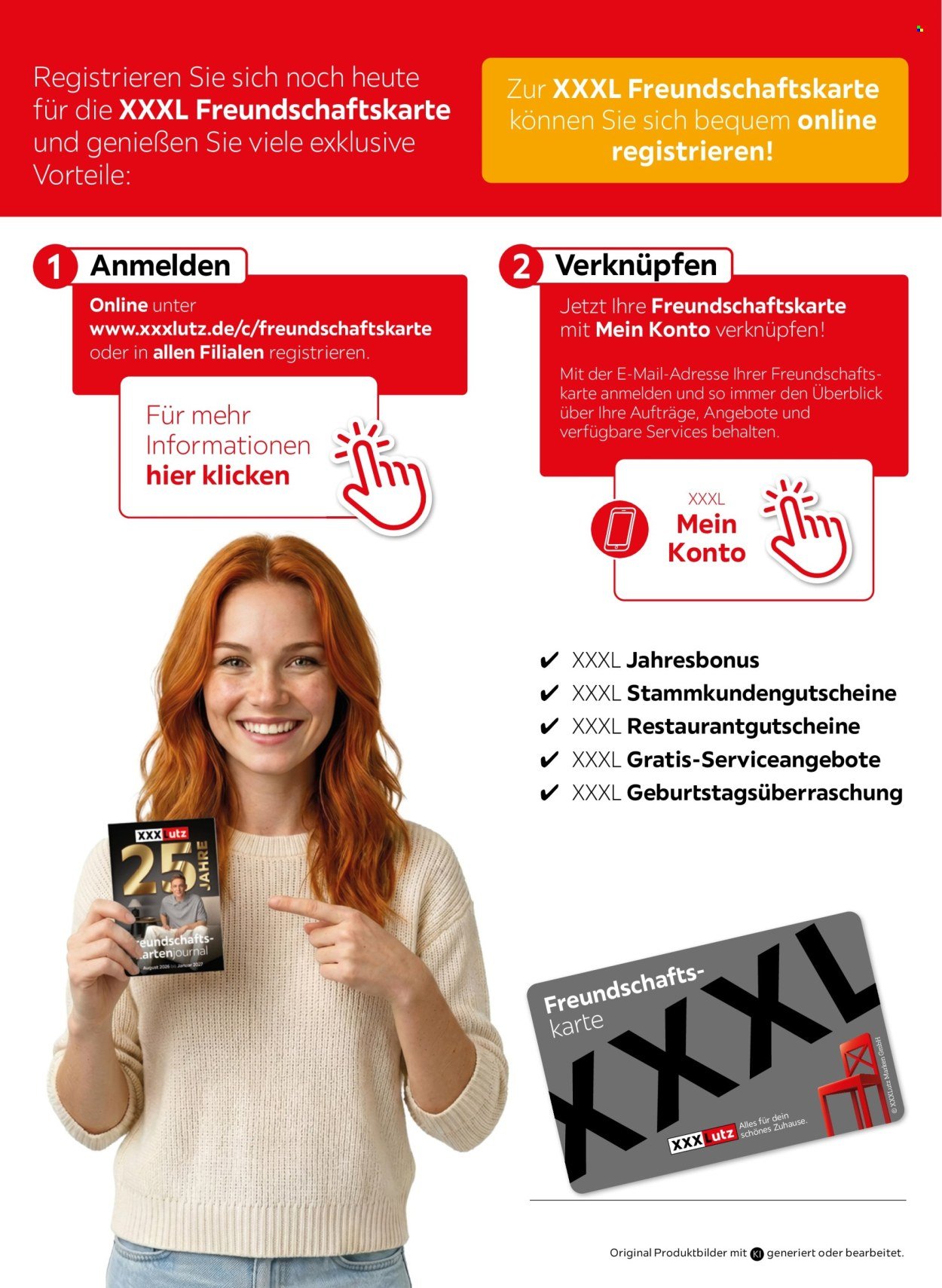 XXXLUTZ Prospekt - Restaurantgutscheine