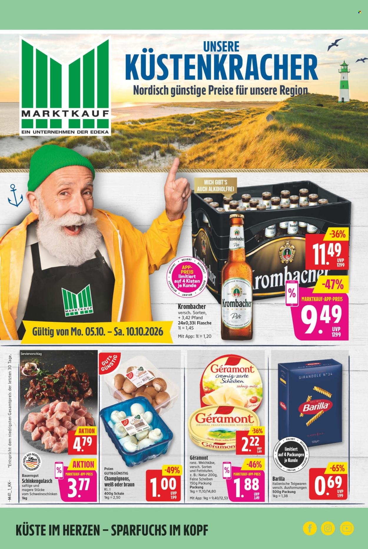 MARKTKAUF Prospekt - Ab Montag 5.10.2026