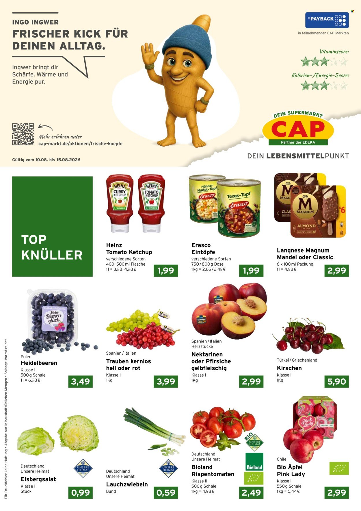CAP-MARKT Prospekt - Ab Montag 10.08.2026
