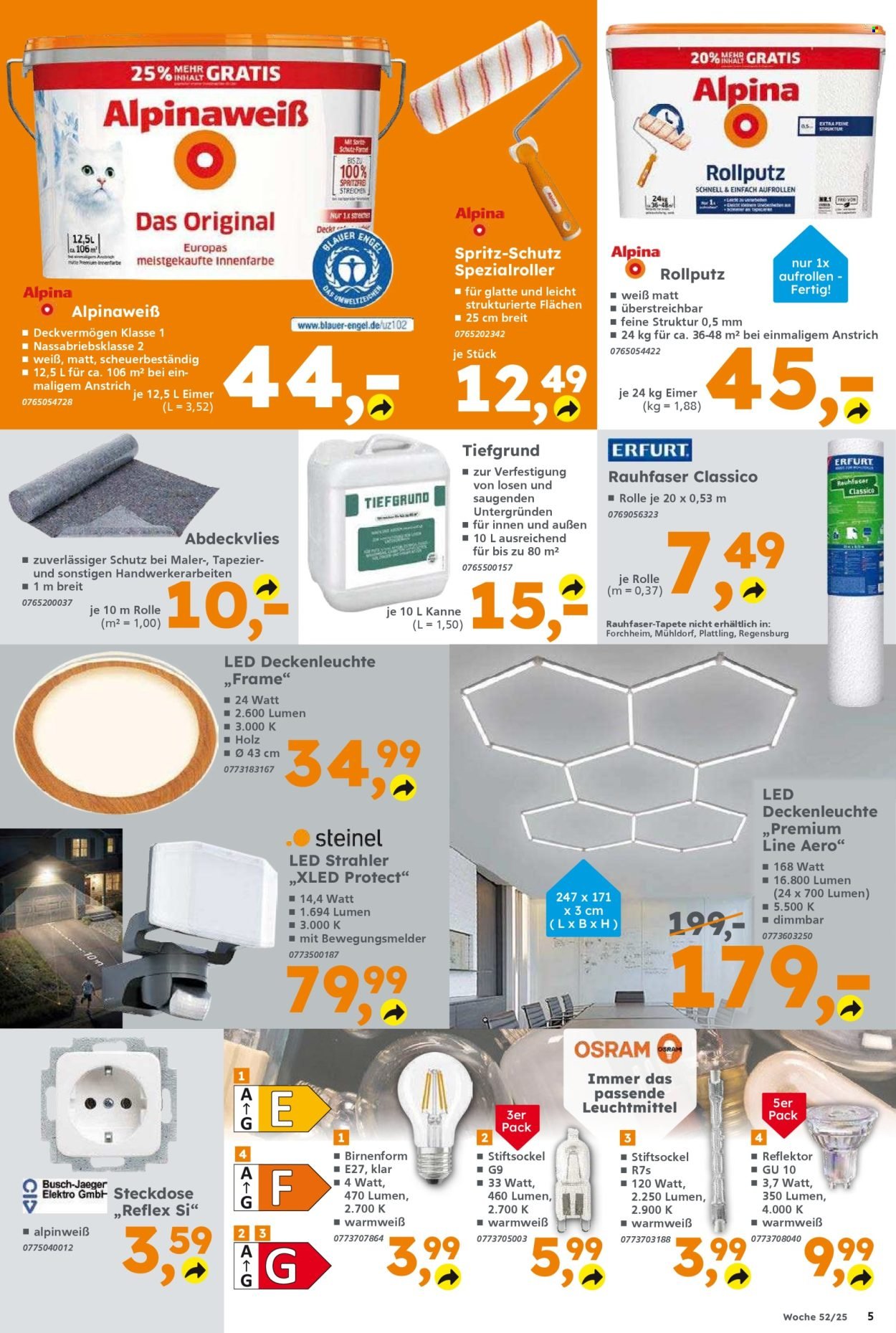 GLOBUS BAUMARKT Prospekt - Ab Montag 22.12.2025