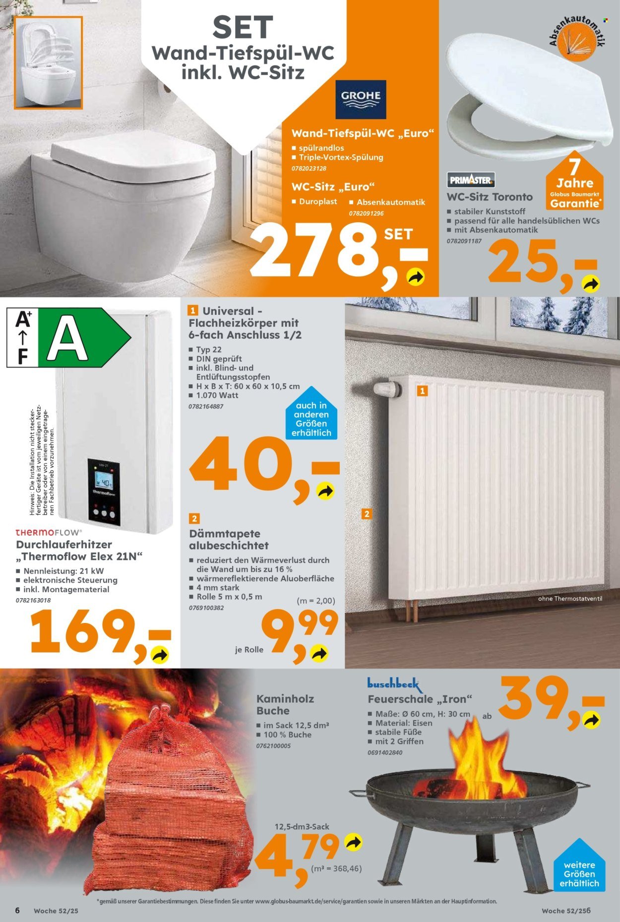 GLOBUS BAUMARKT Prospekt - Ab Montag 22.12.2025