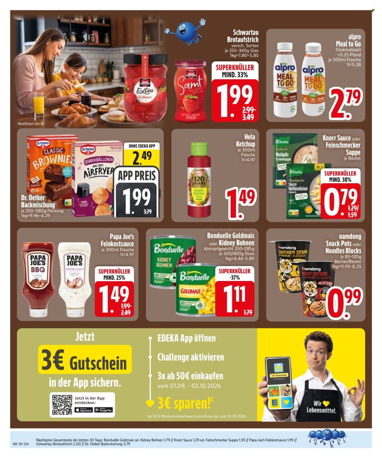 EDEKA Prospekt - Ab Montag 21.09.2026