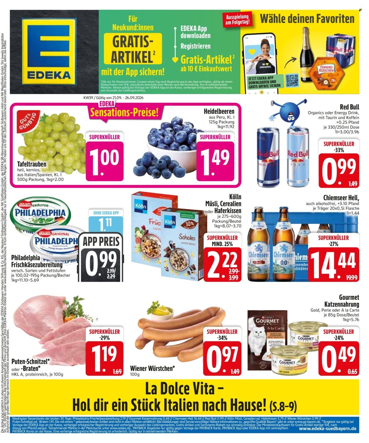EDEKA Prospekt - Ab Montag 21.09.2026