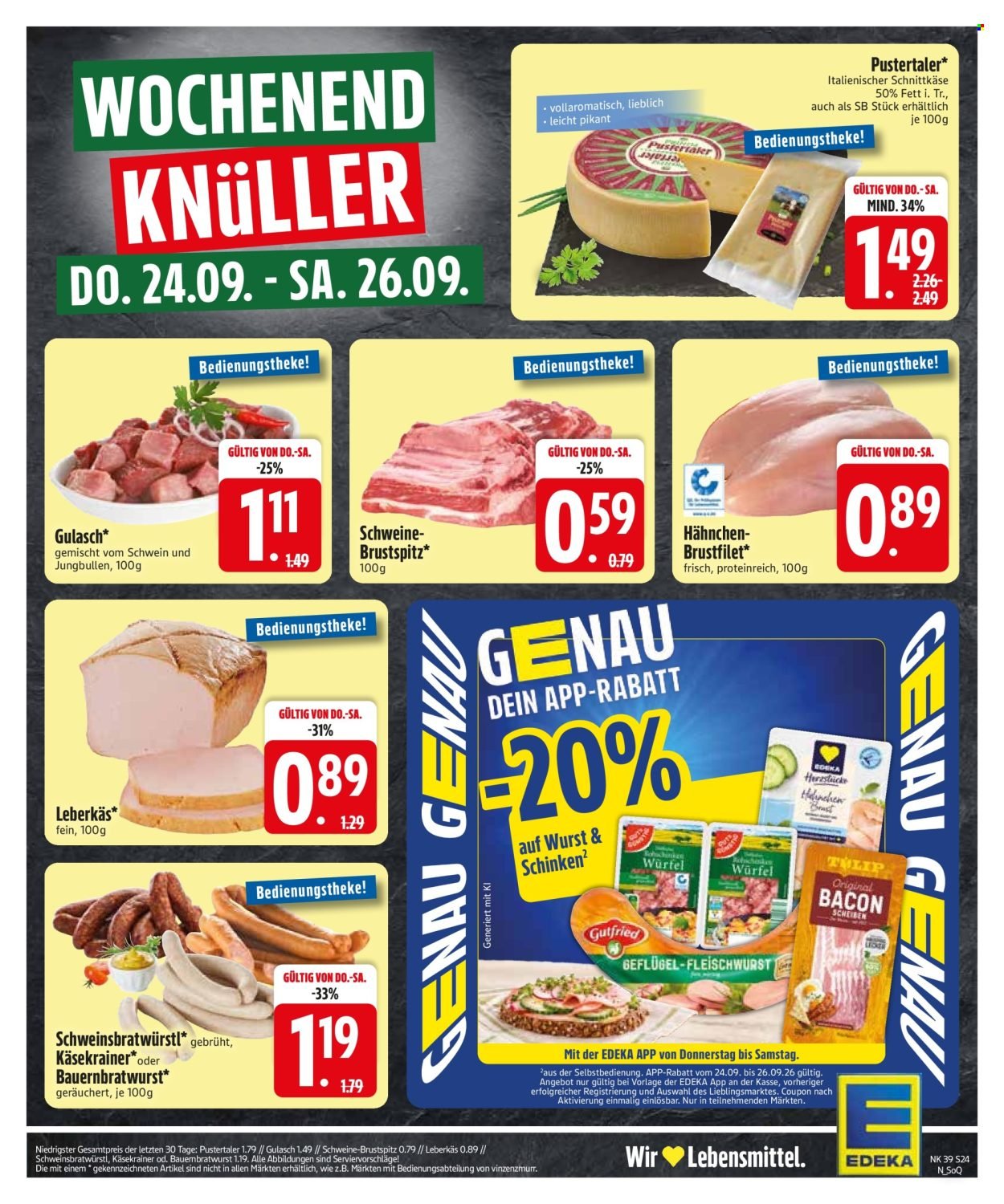 EDEKA Prospekt - Ab Montag 21.09.2026