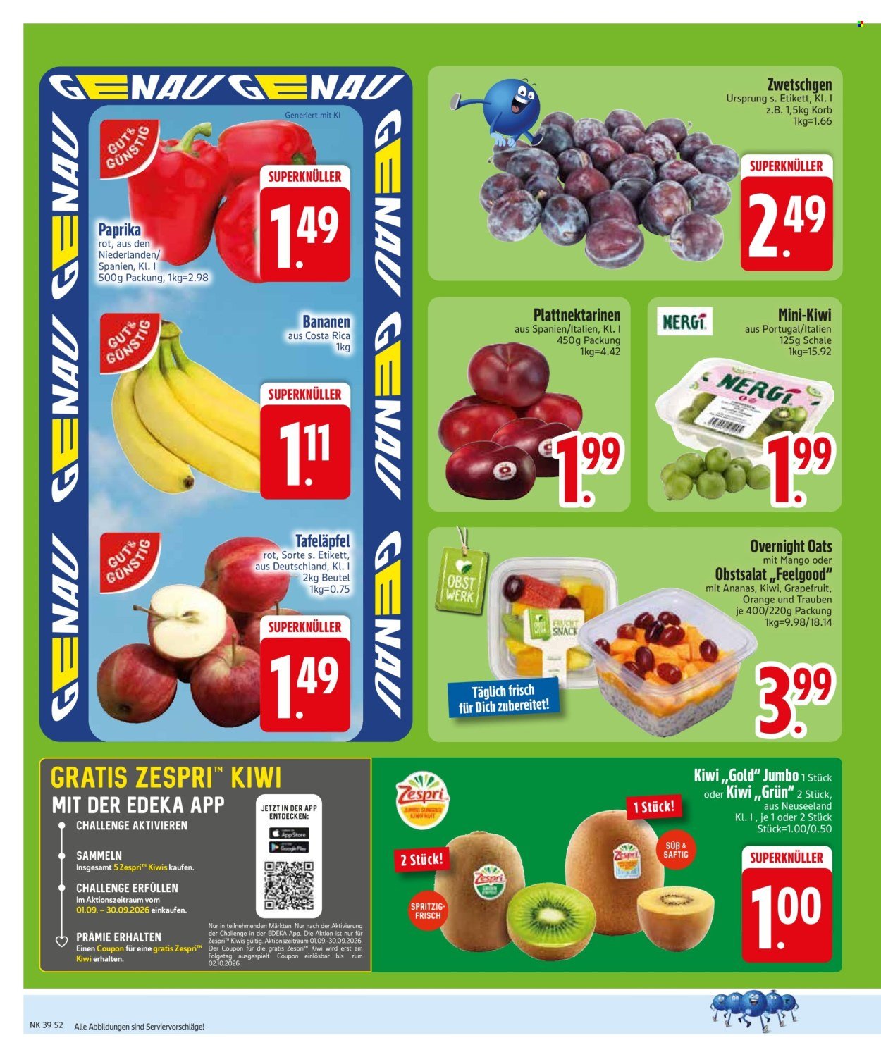 EDEKA Prospekt - Ab Montag 21.09.2026
