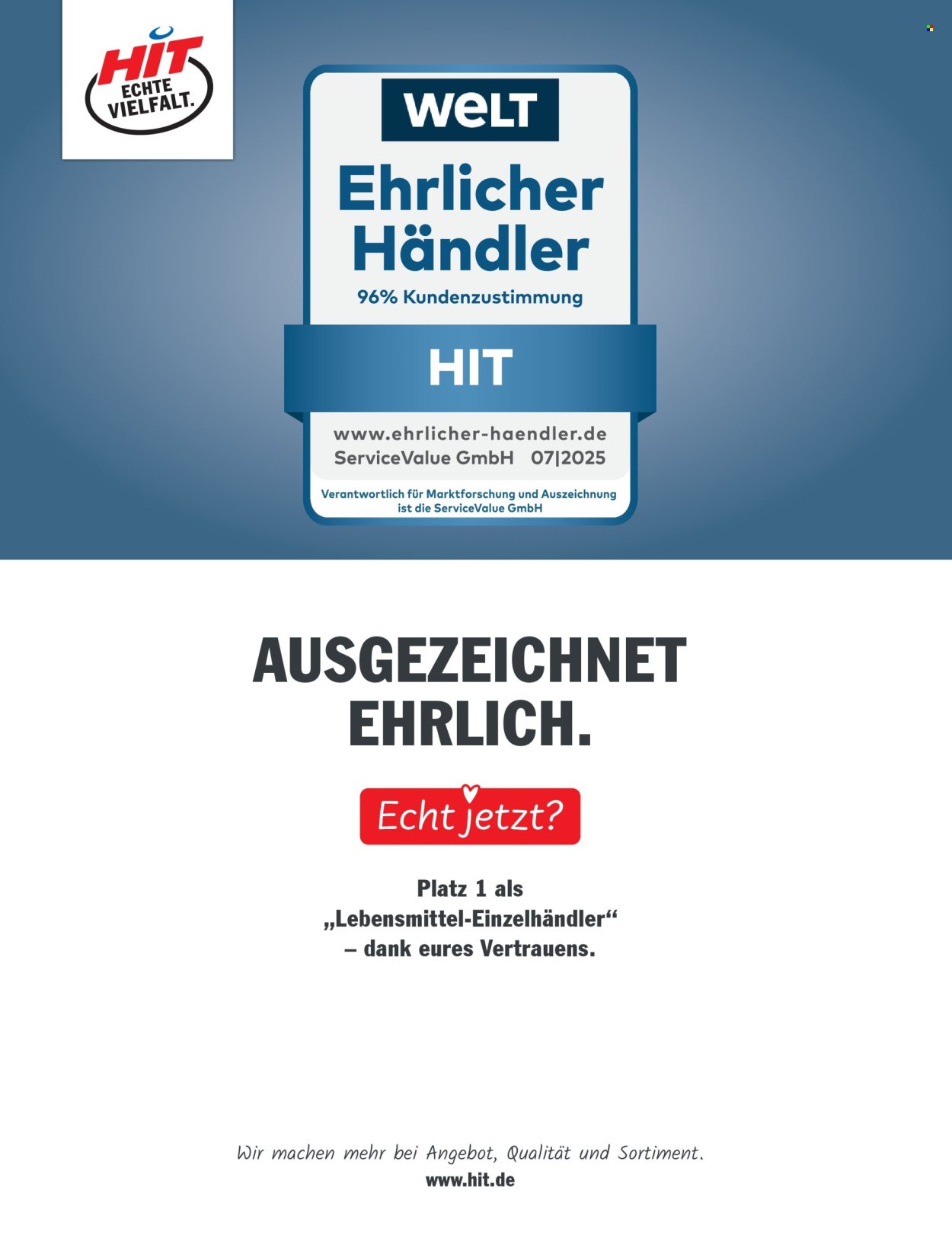 HIT Angebote - Januar 2026