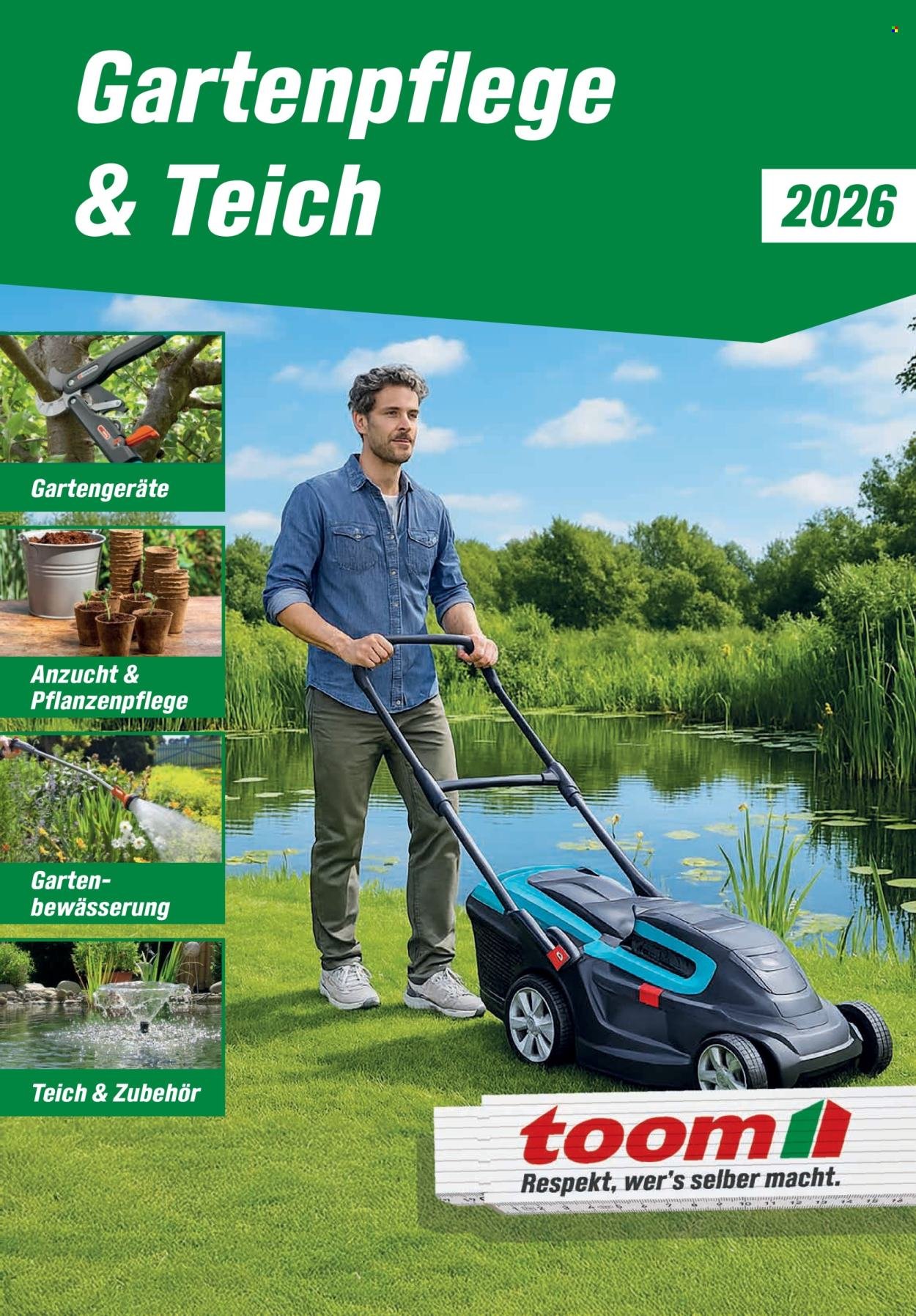TOOM BAUMARKT Prospekt - Gartenpflege & Teich